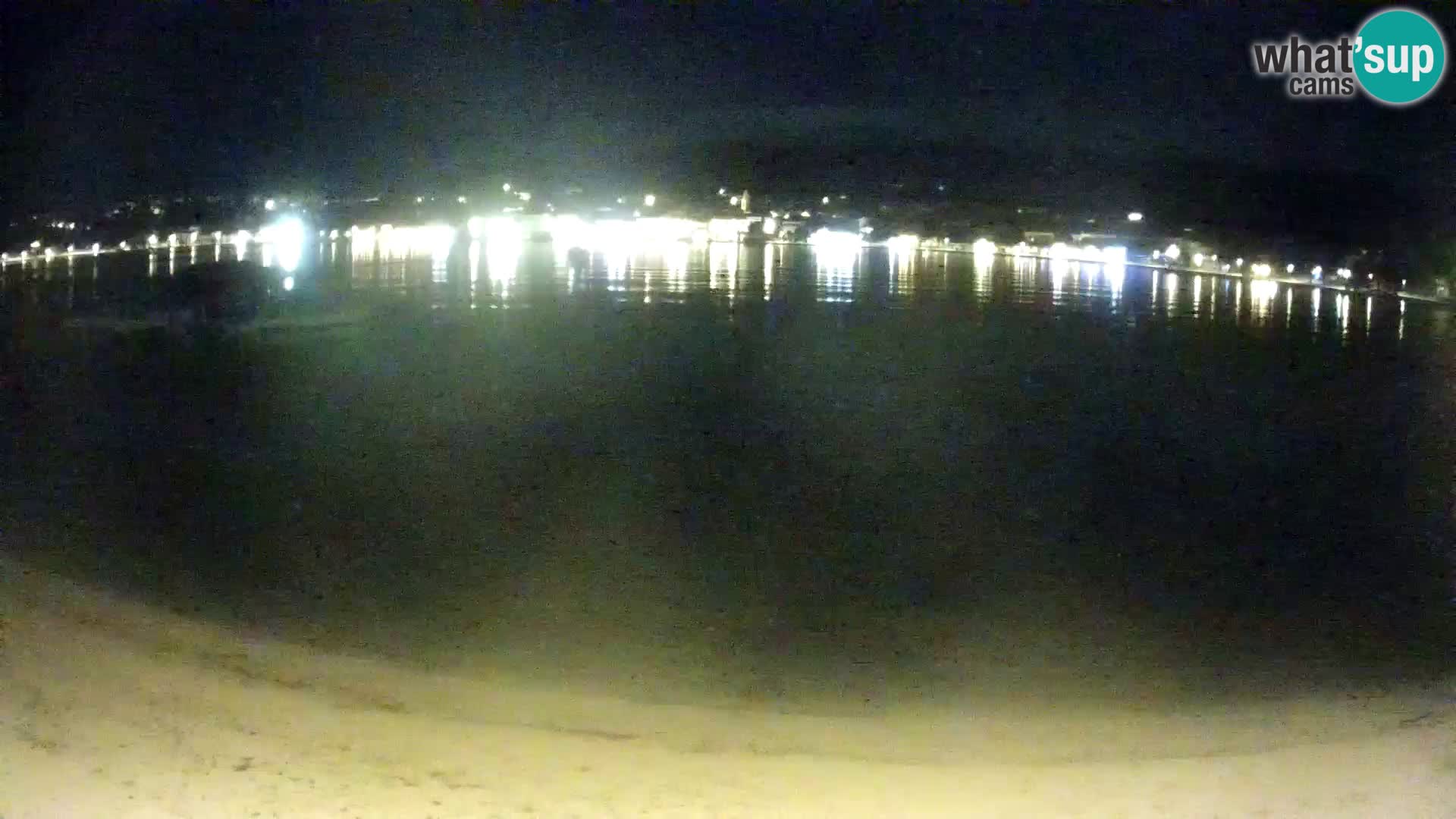 Novalja livecam – plage de la ville