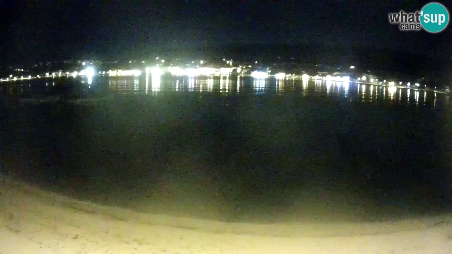 Novalja livecam – plage de la ville