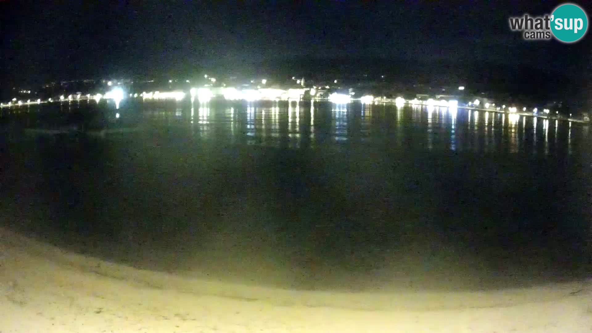 Novalja livecam – plage de la ville