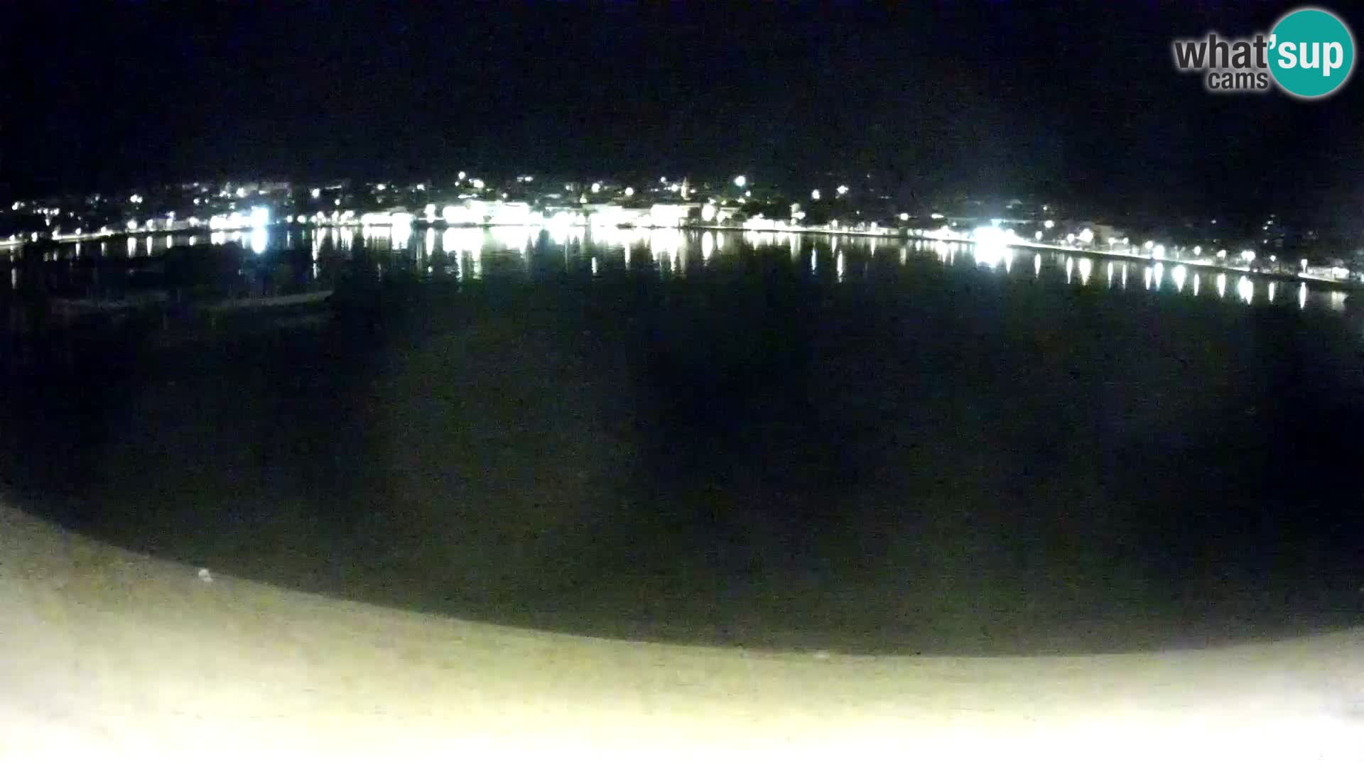 Novalja Kamera v živo – mestna plaža