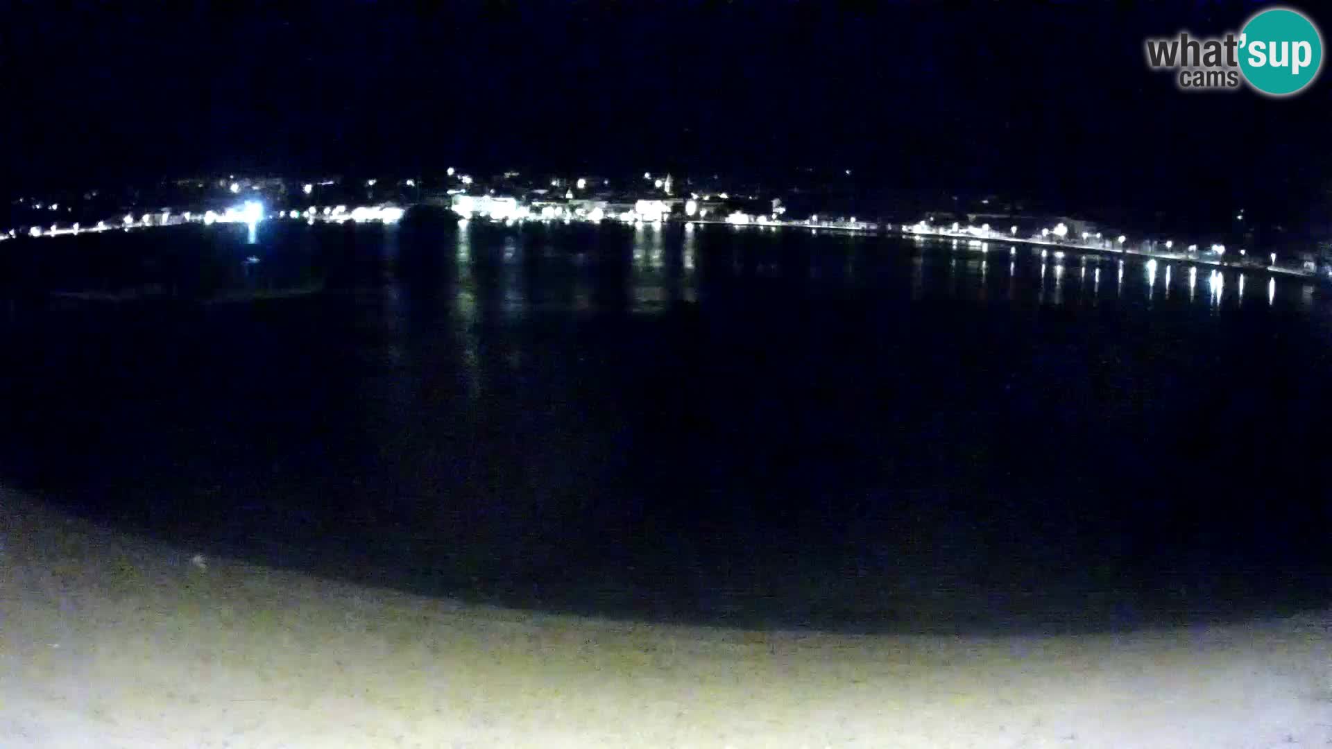 Live webcam Novalja – The Town beach