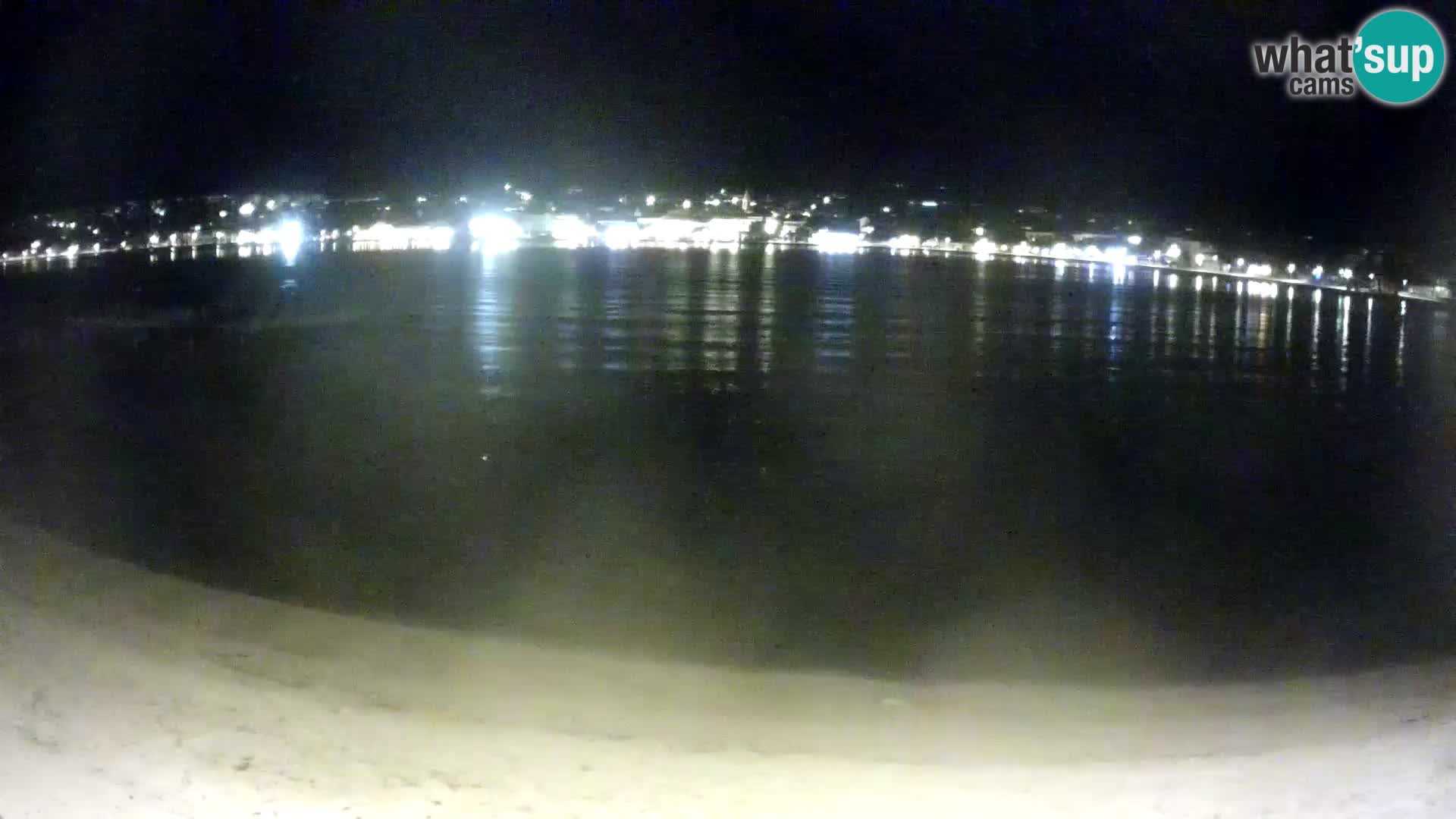 Novalja livecam – plage de la ville