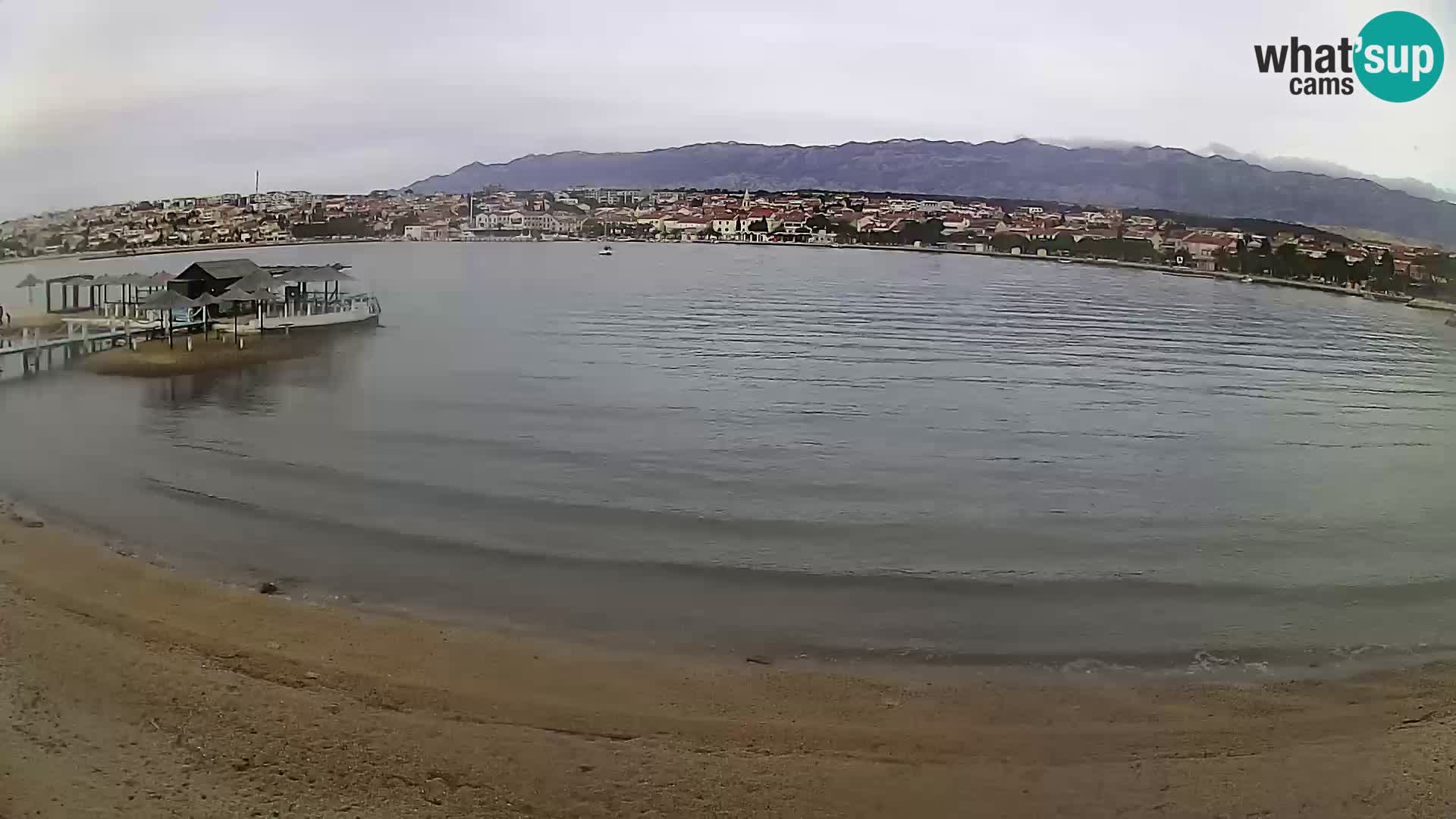 Novalja Kamera u živo – gradska plaža