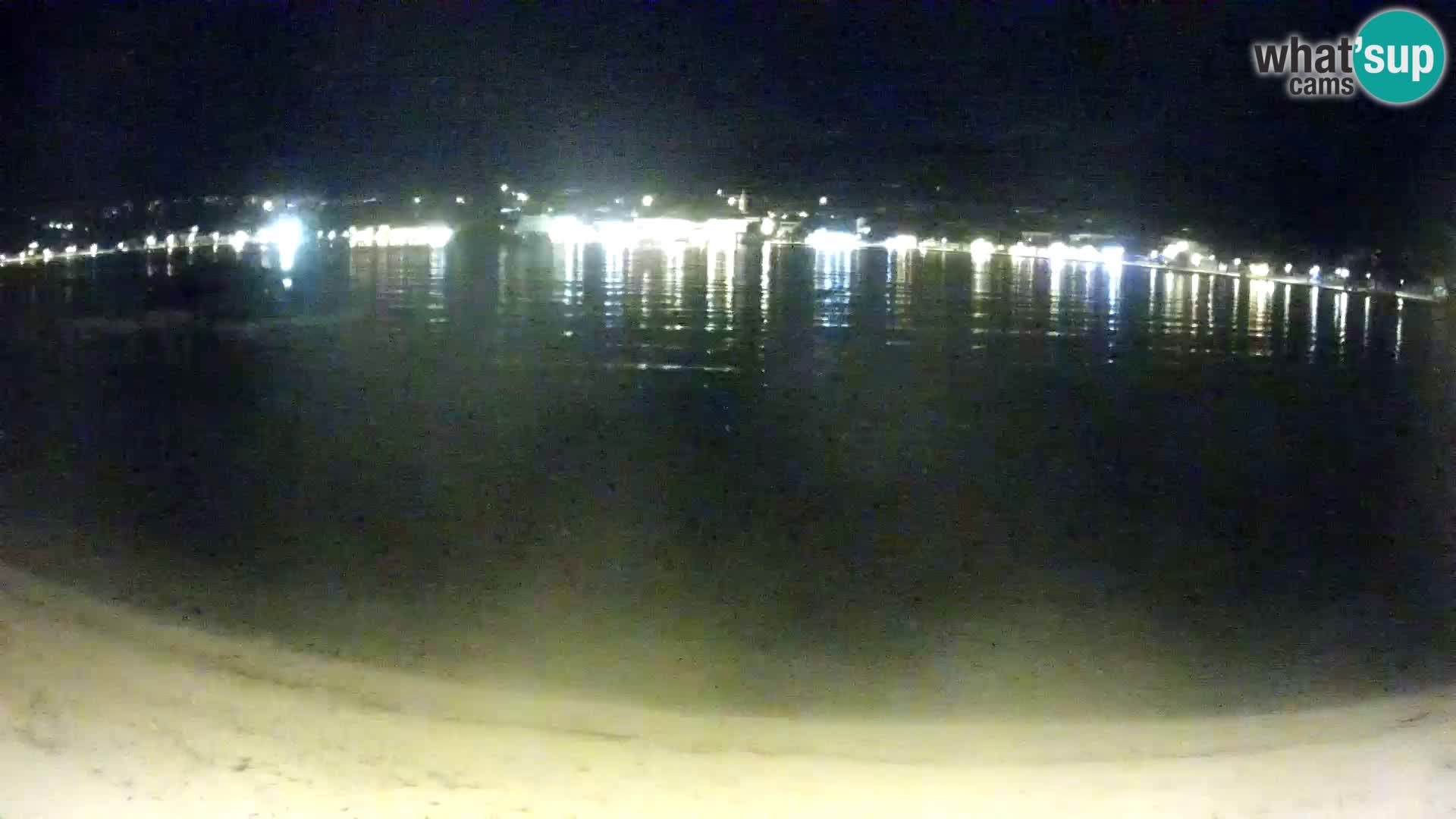 Novalja en vivo – playa de la ciudad