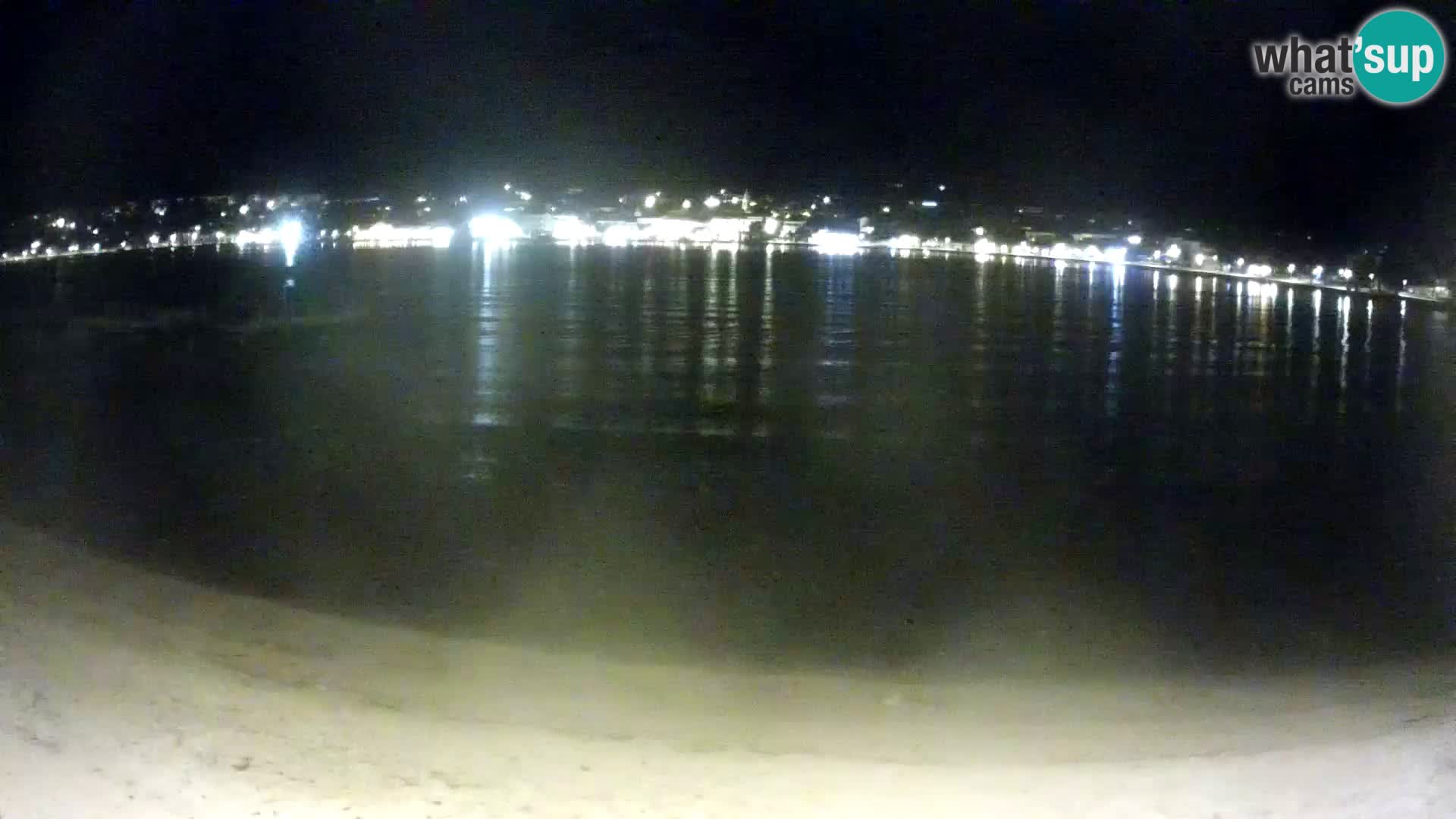 Novalja en vivo – playa de la ciudad