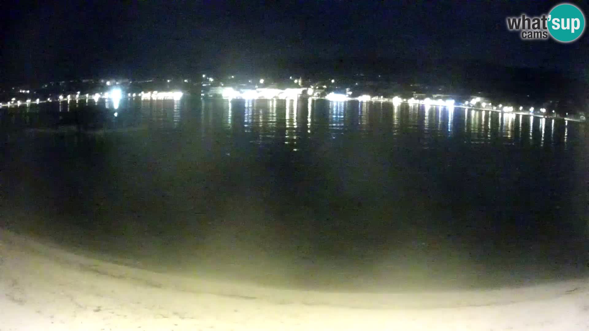 Novalja en vivo – playa de la ciudad