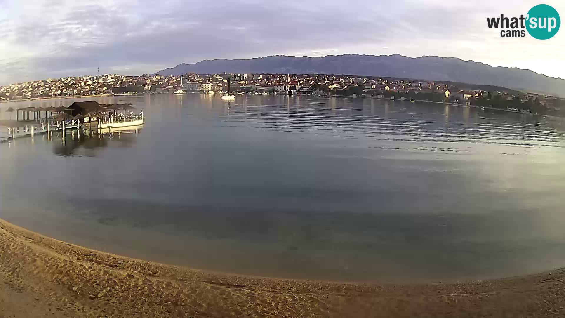 Novalja Kamera u živo – gradska plaža