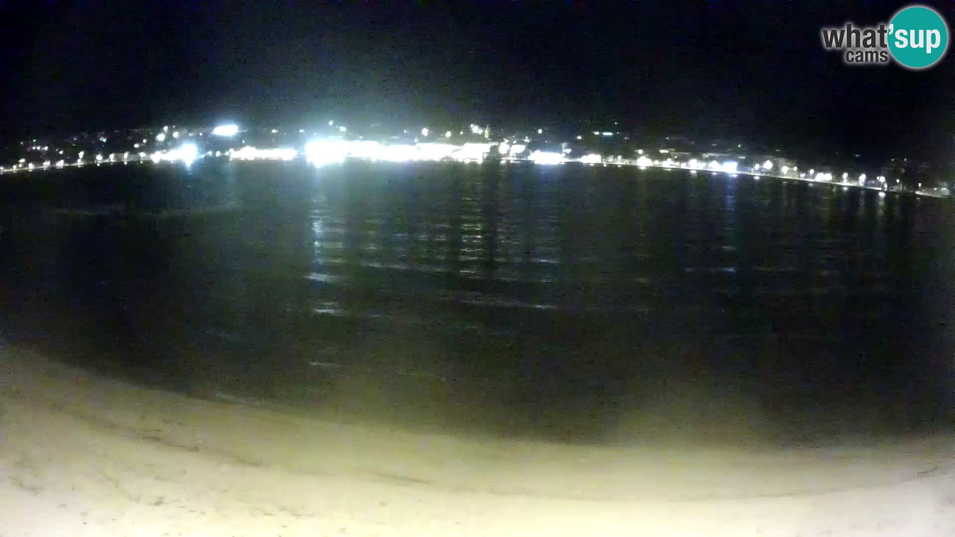 Novalja livecam – plage de la ville