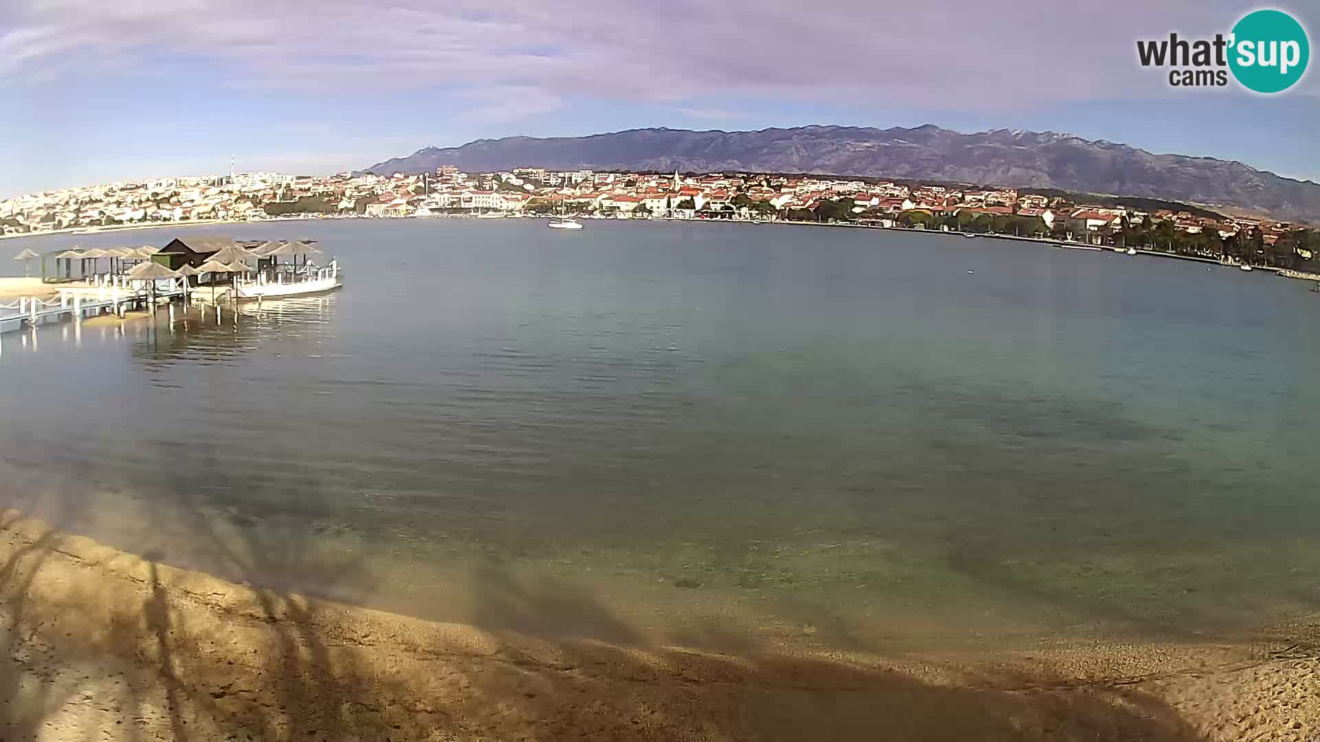 Webcam Novalja – Stadtstrand