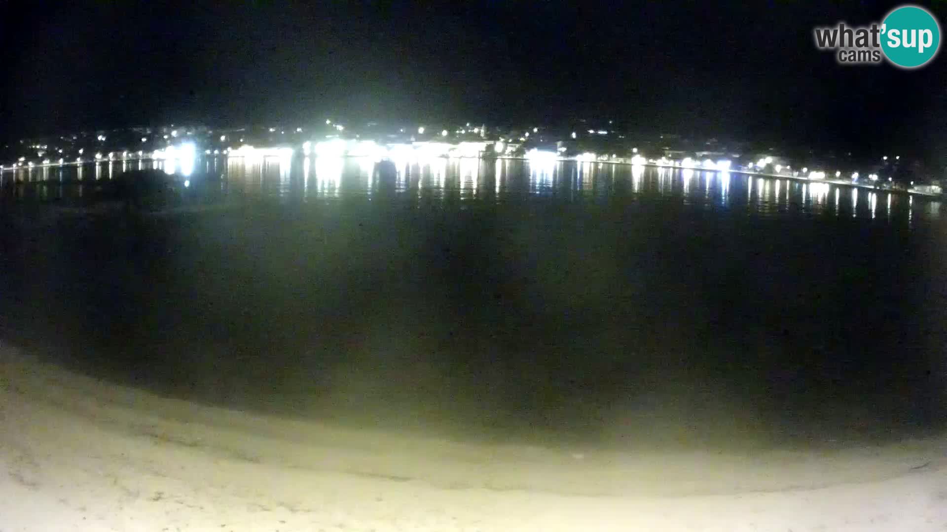 Novalja webcam – spiaggia cittadina