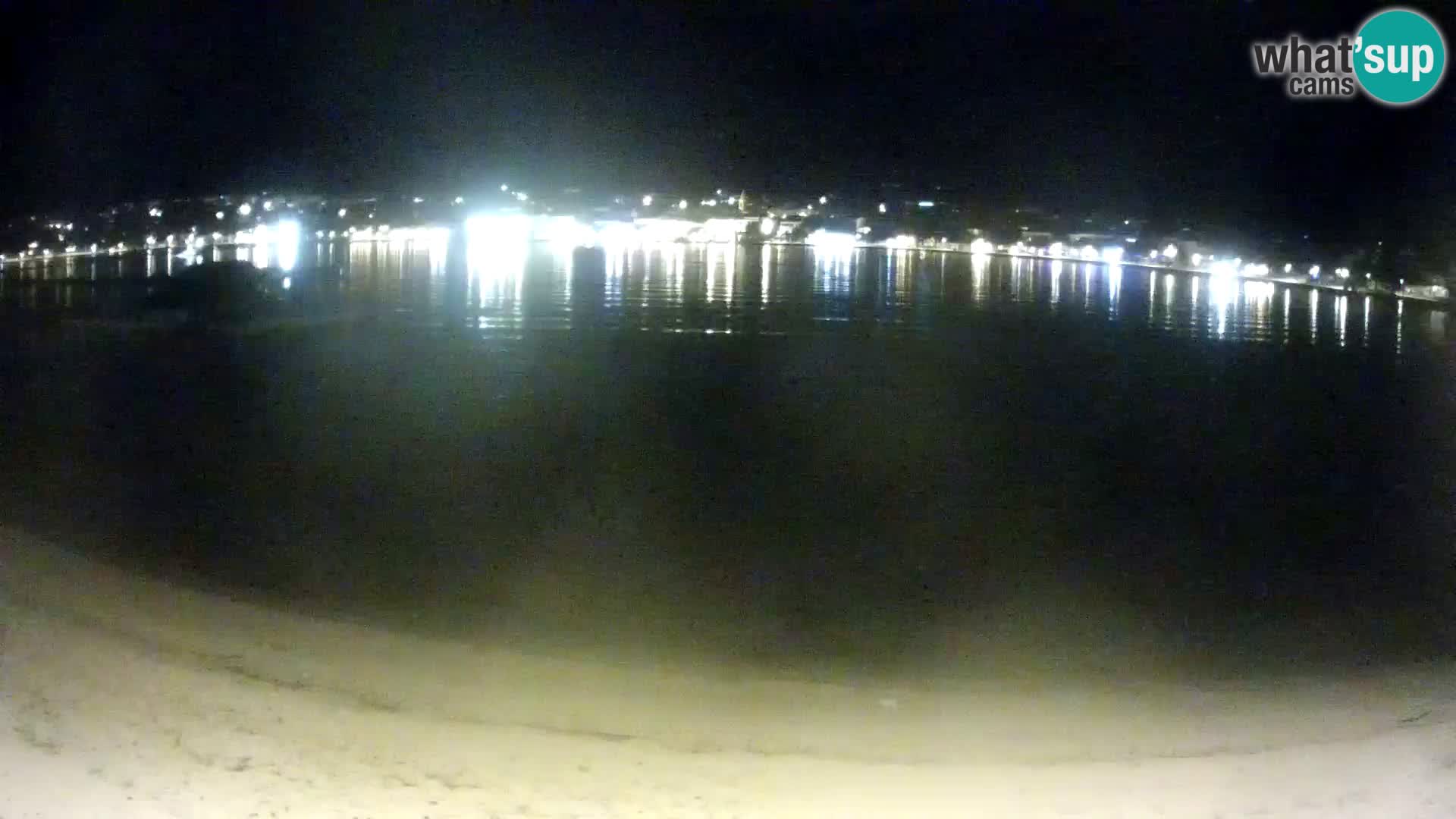 Novalja webcam – spiaggia cittadina