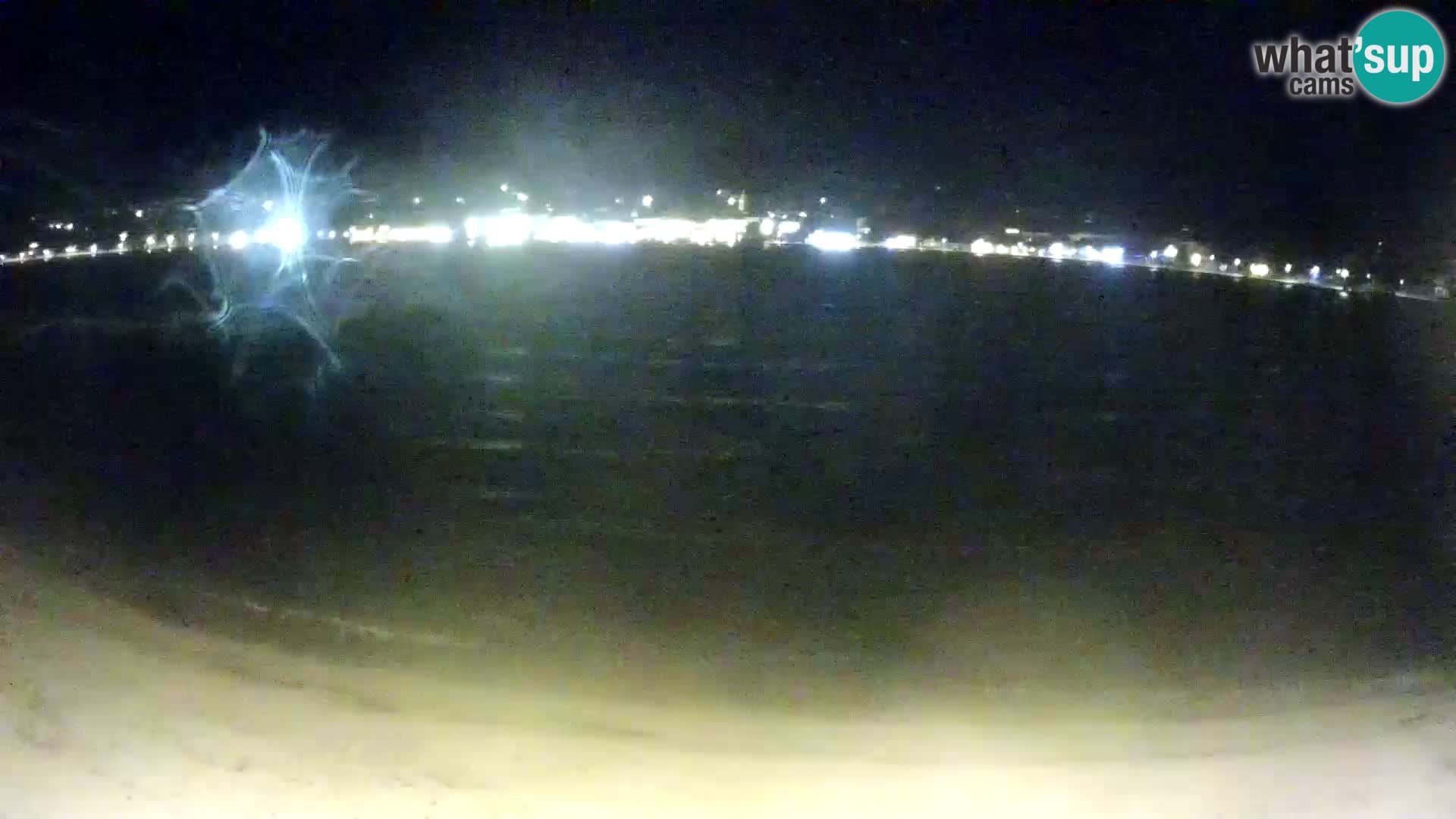 Novalja Kamera v živo – mestna plaža