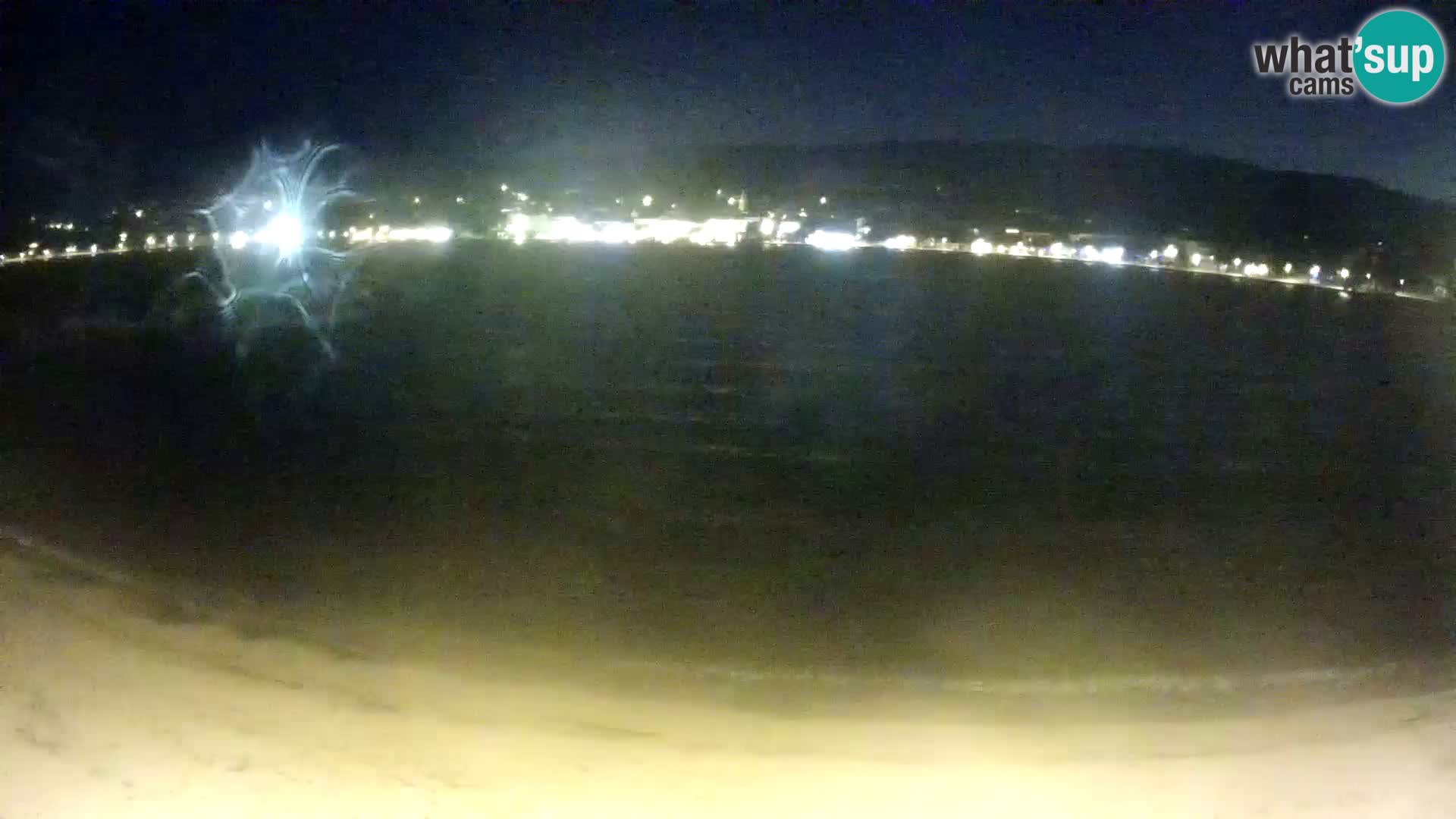 Novalja livecam – plage de la ville