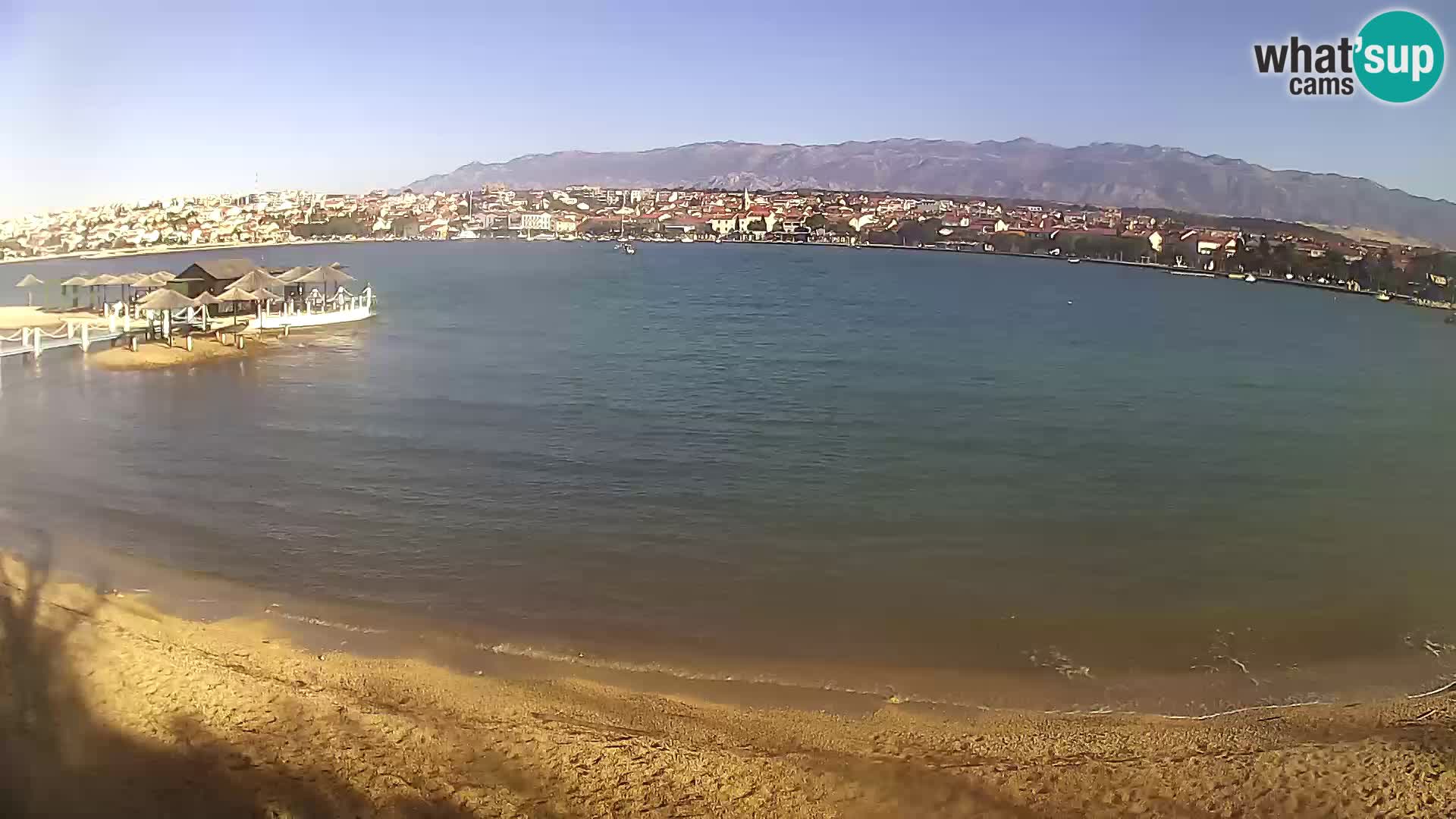 Webcam Novalja – Stadtstrand