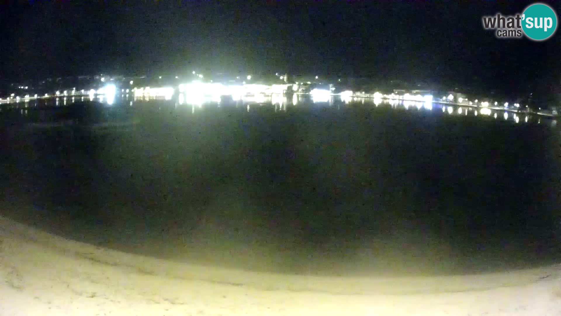 Novalja webcam – spiaggia cittadina