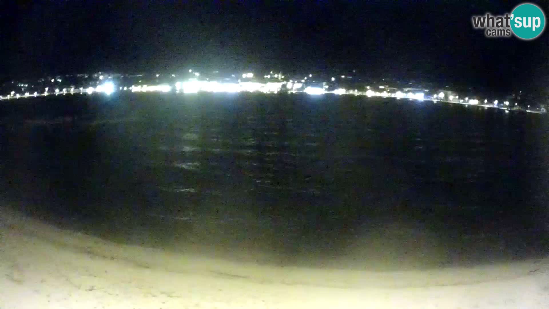 Novalja livecam – plage de la ville