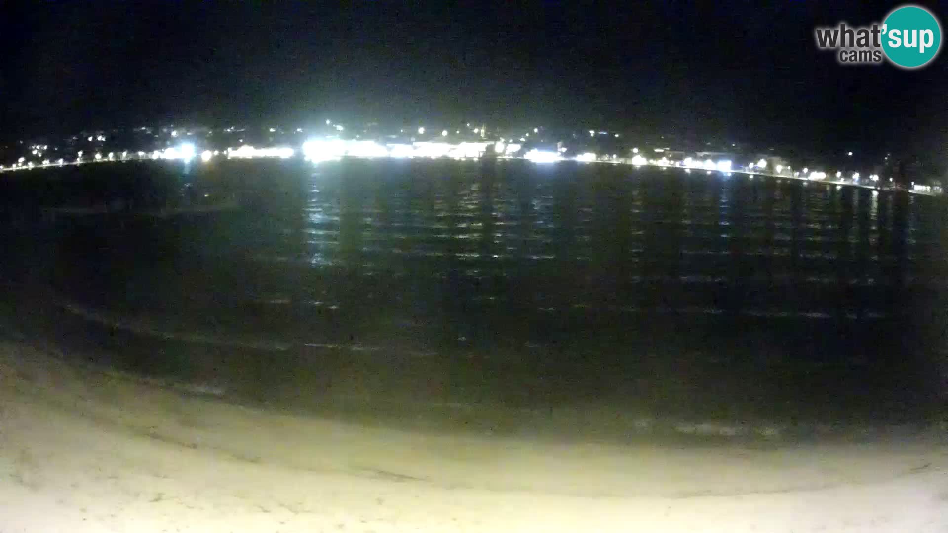 Novalja webcam – spiaggia cittadina