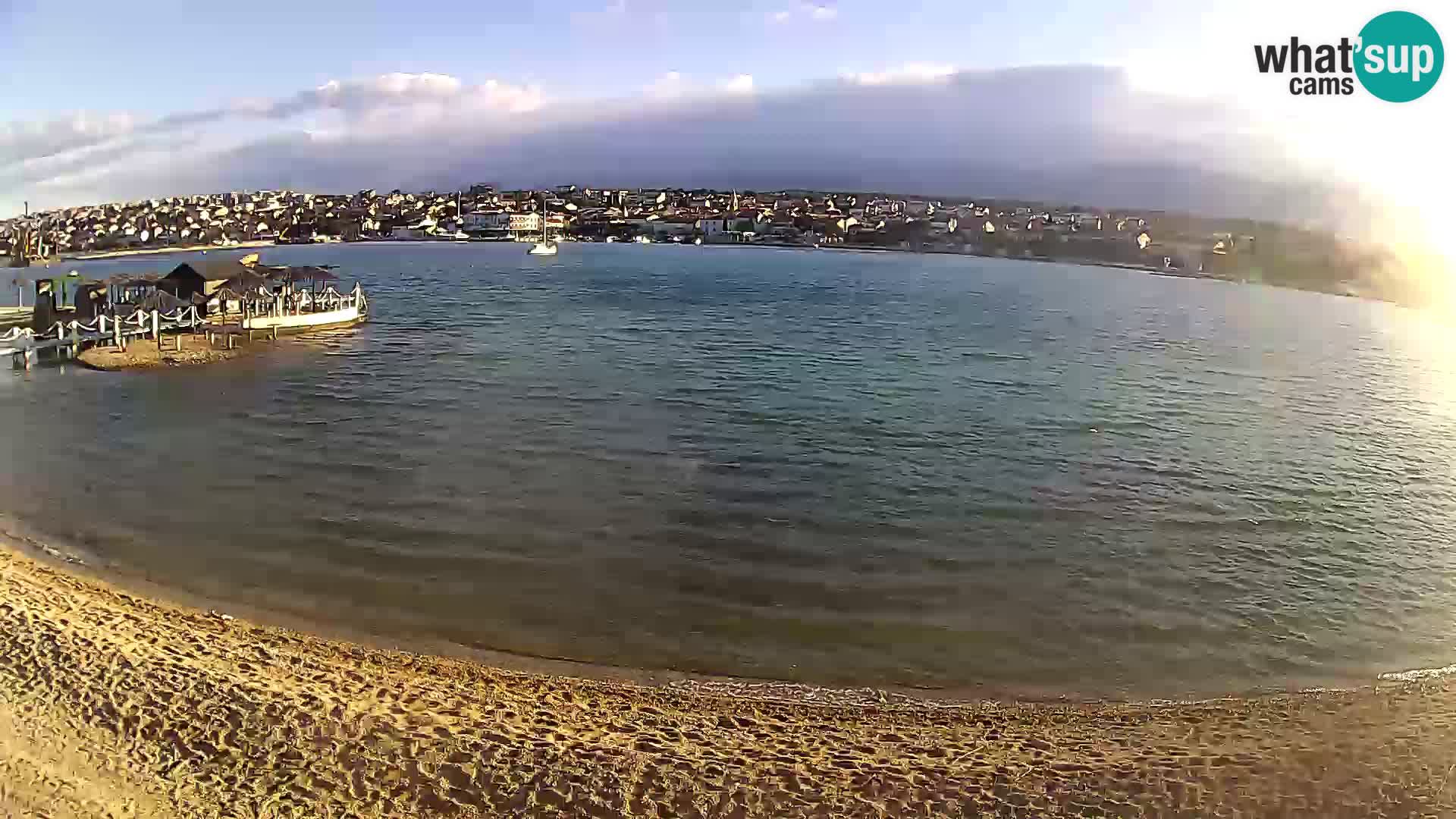 Novalja Kamera v živo – mestna plaža