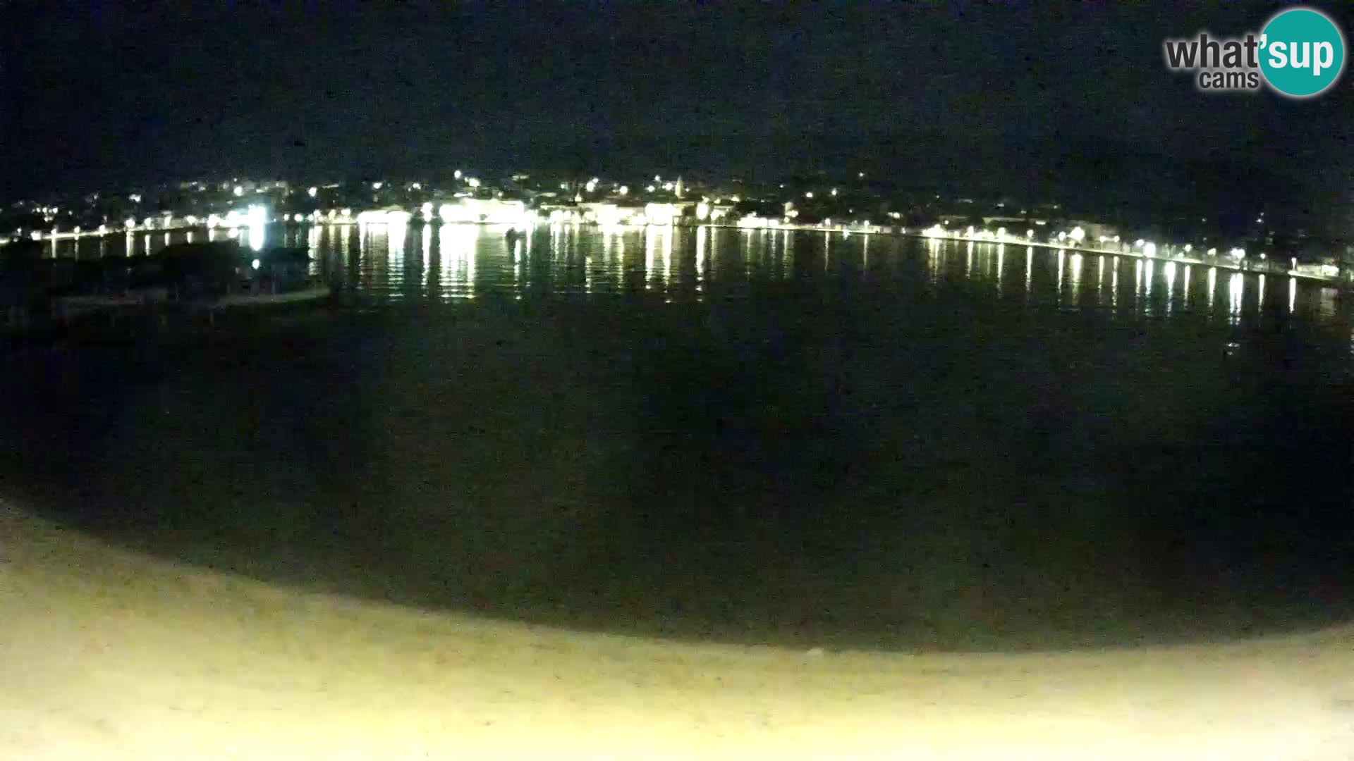 Novalja livecam – plage de la ville