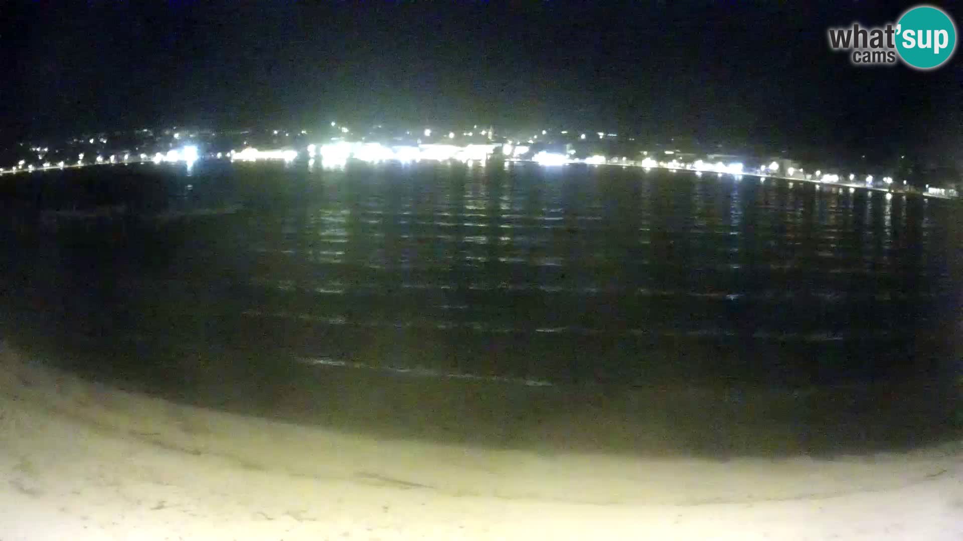 Novalja Kamera v živo – mestna plaža