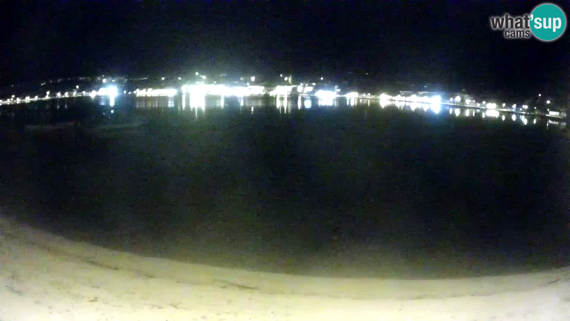 Novalja livecam – plage de la ville