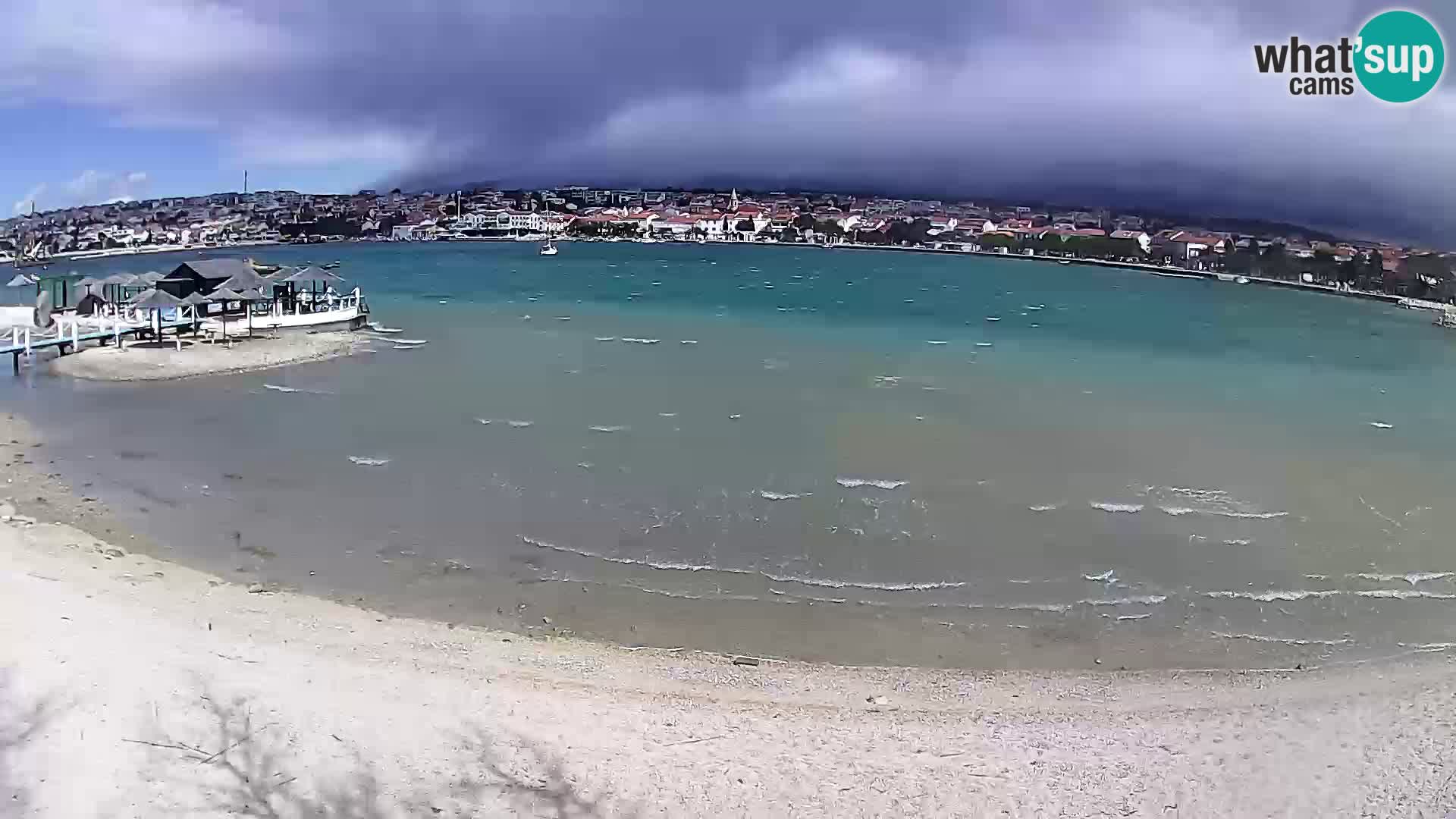 Novalja Kamera u živo – gradska plaža