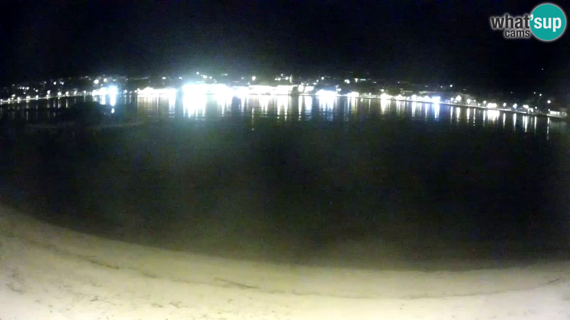 Novalja webcam – spiaggia cittadina