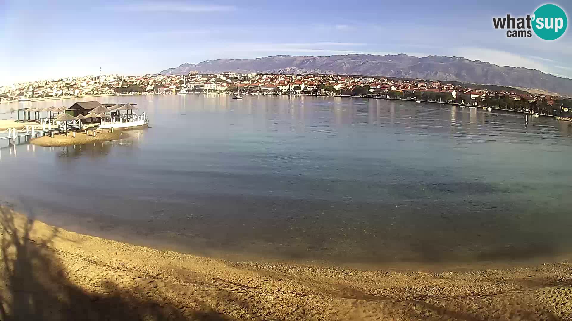 Novalja Kamera u živo – gradska plaža