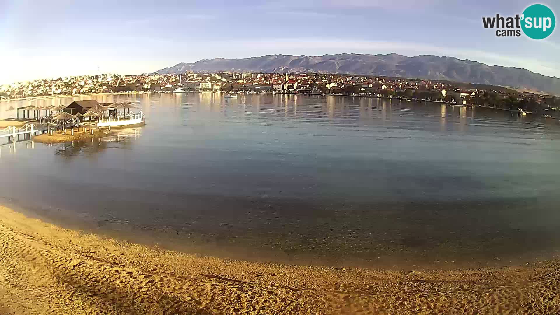 Webcam Novalja – Stadtstrand