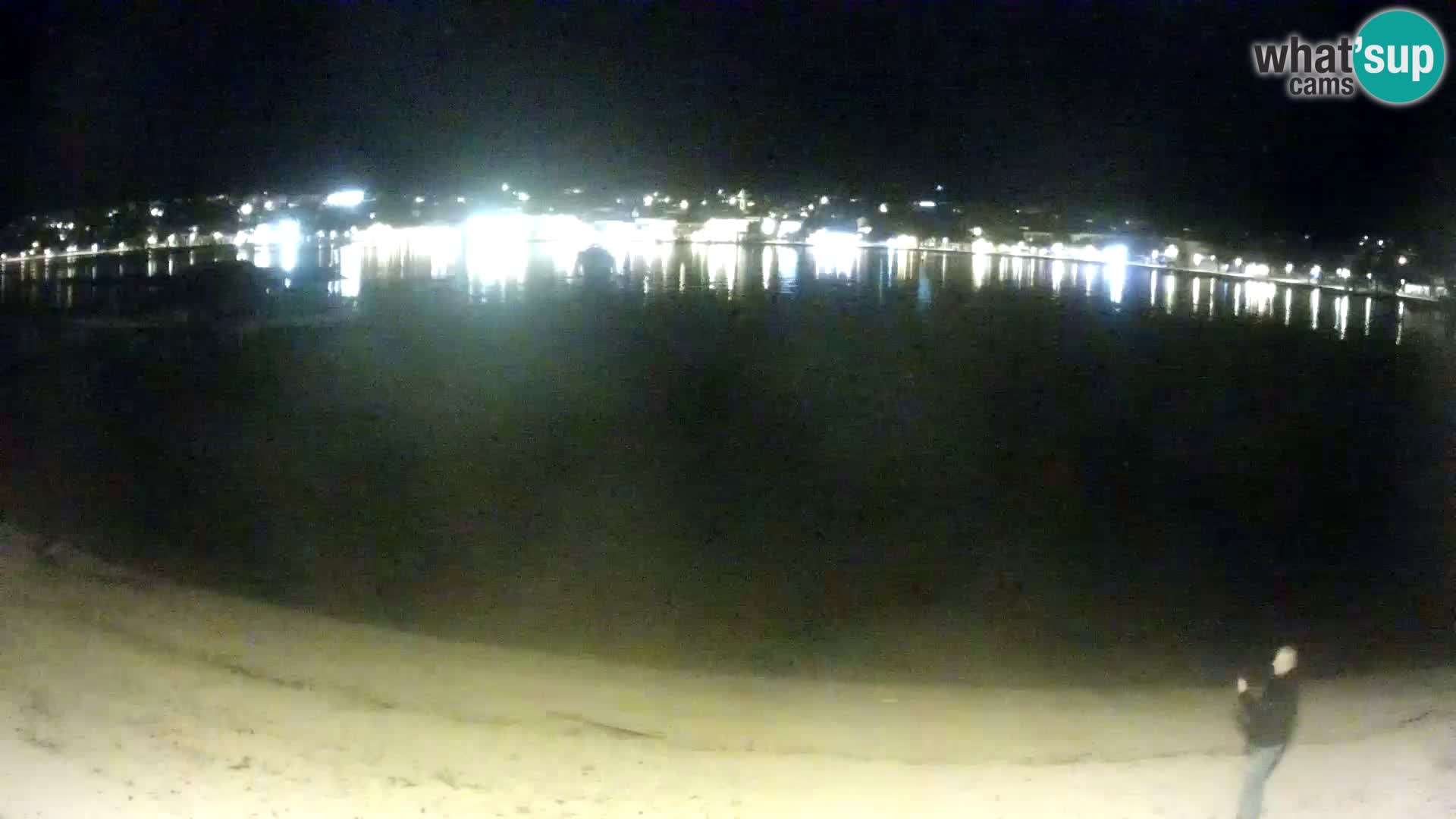 Live webcam Novalja – The Town beach