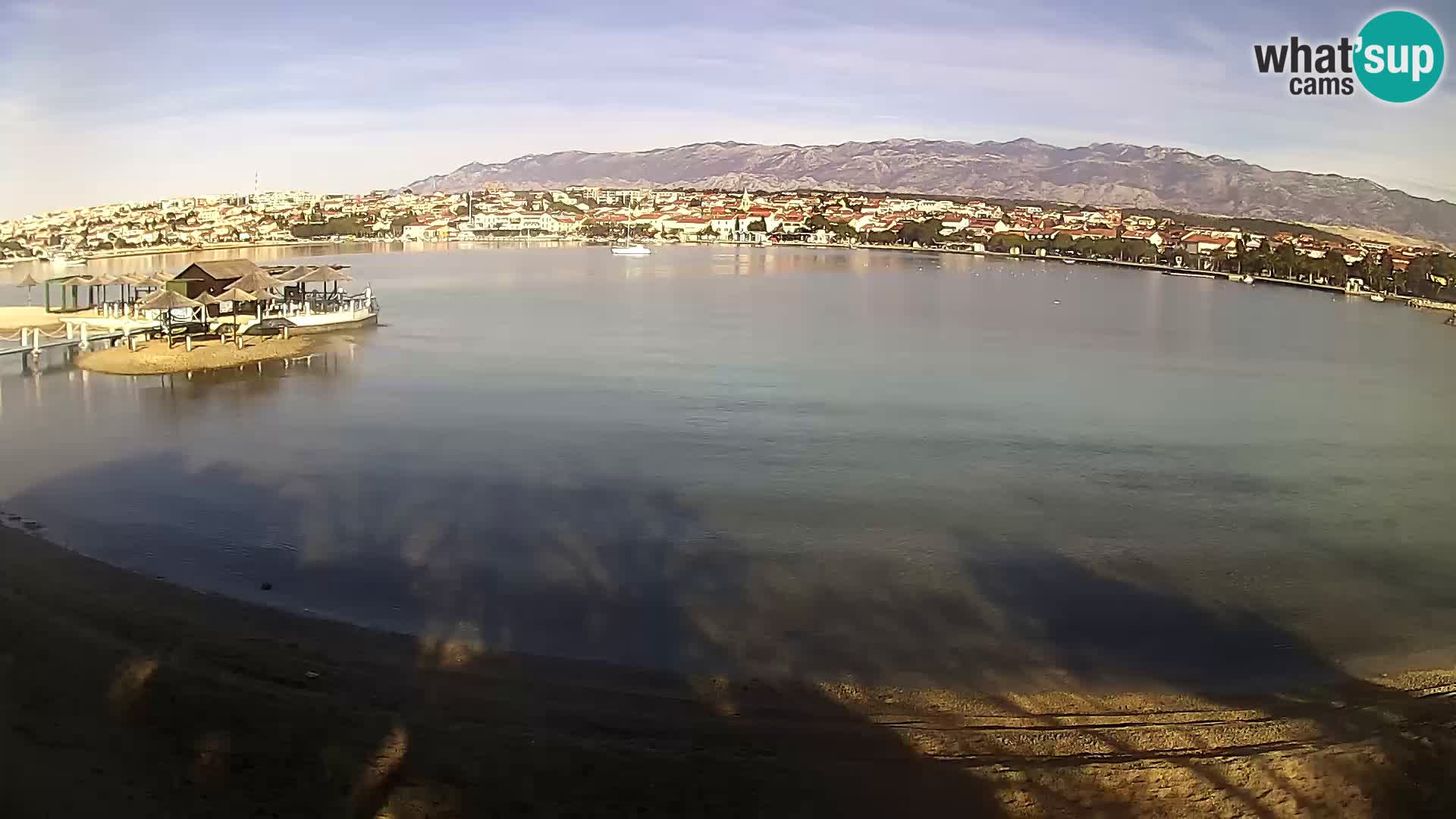 Webcam Novalja – Stadtstrand