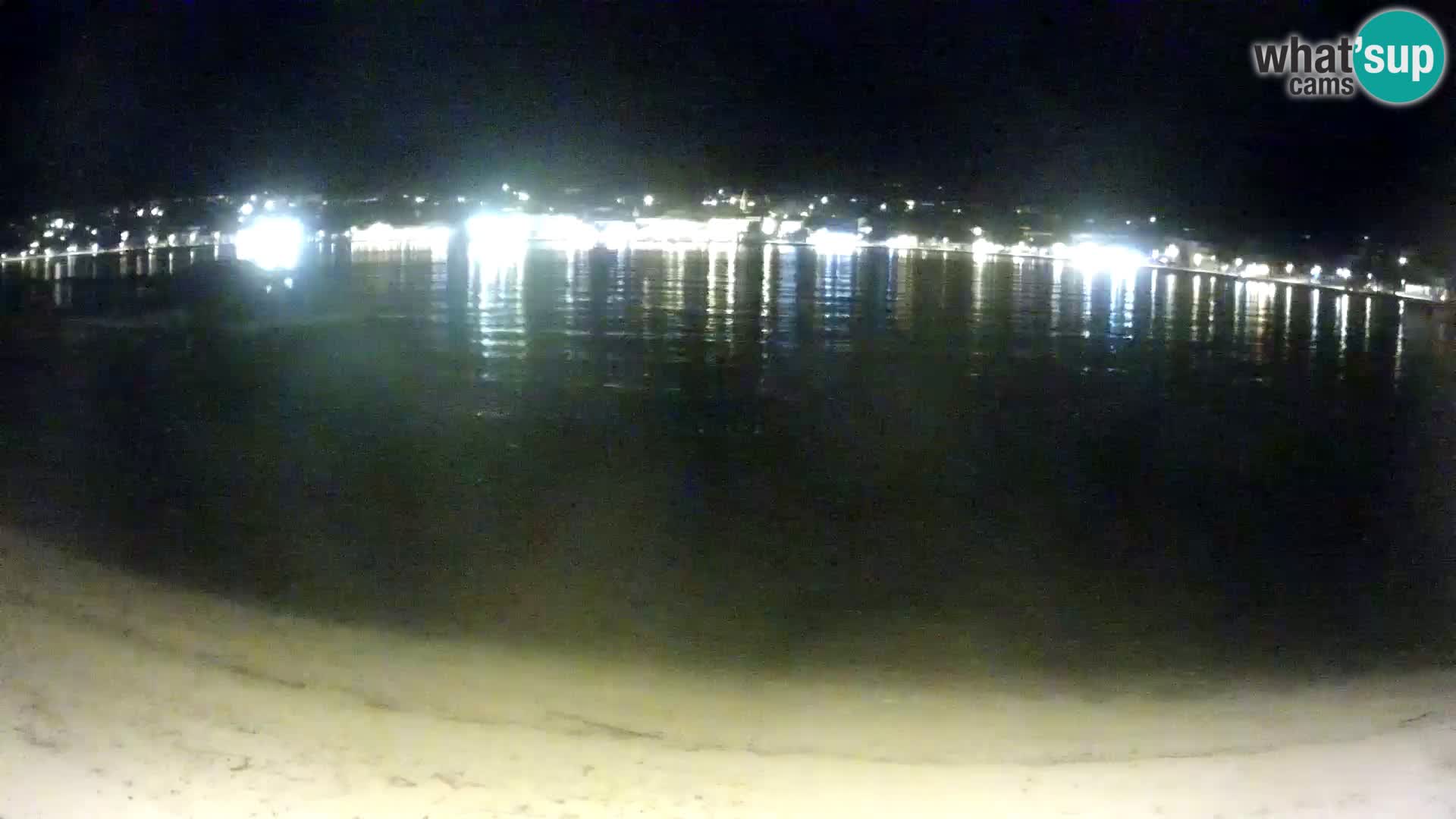 Novalja en vivo – playa de la ciudad