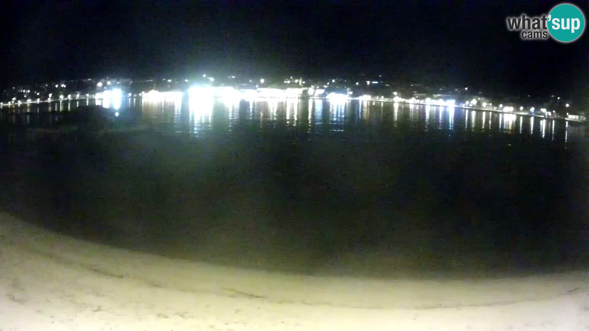 Novalja Kamera v živo – mestna plaža