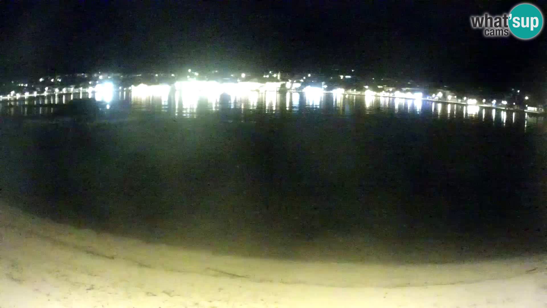 Novalja Kamera v živo – mestna plaža