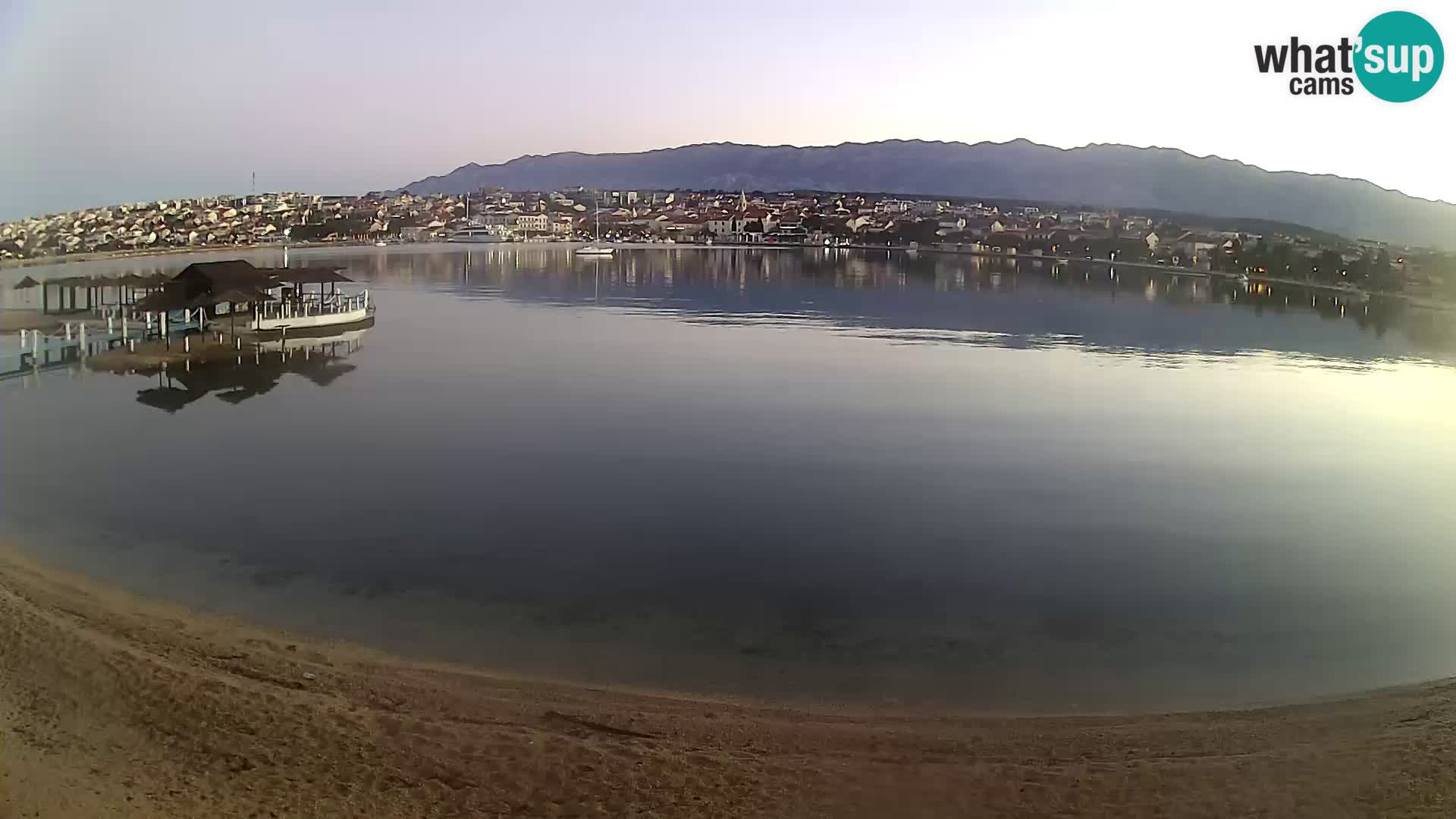 Webcam Novalja – Stadtstrand