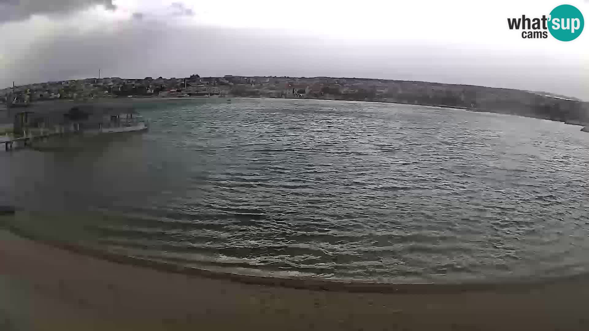 Live webcam Novalja – The Town beach