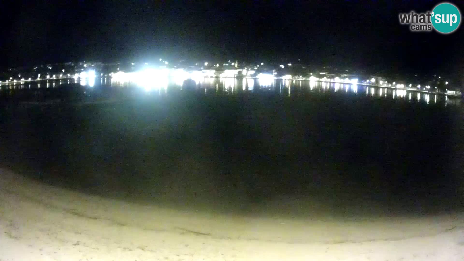 Novalja Kamera v živo – mestna plaža