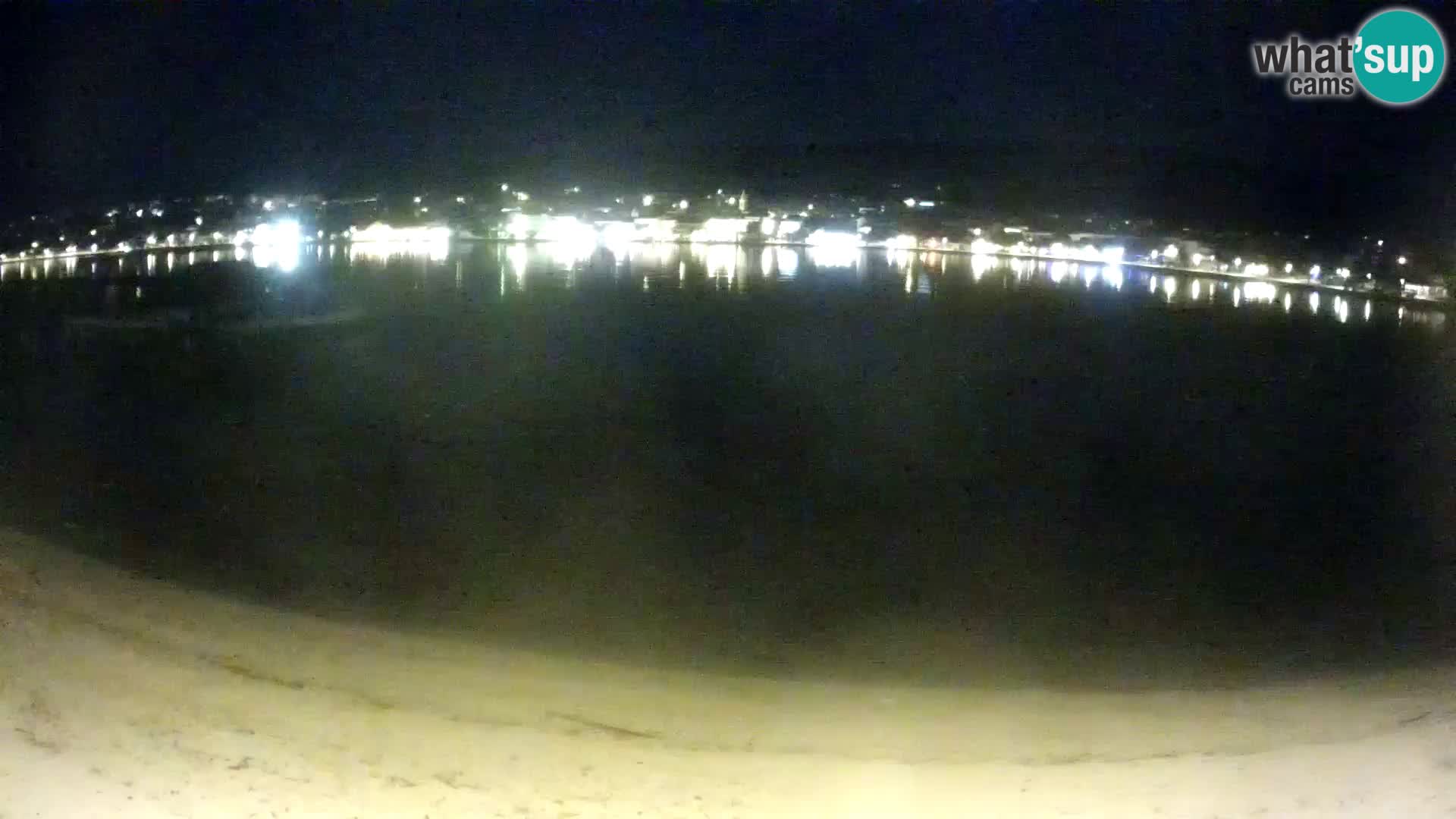 Novalja livecam – plage de la ville
