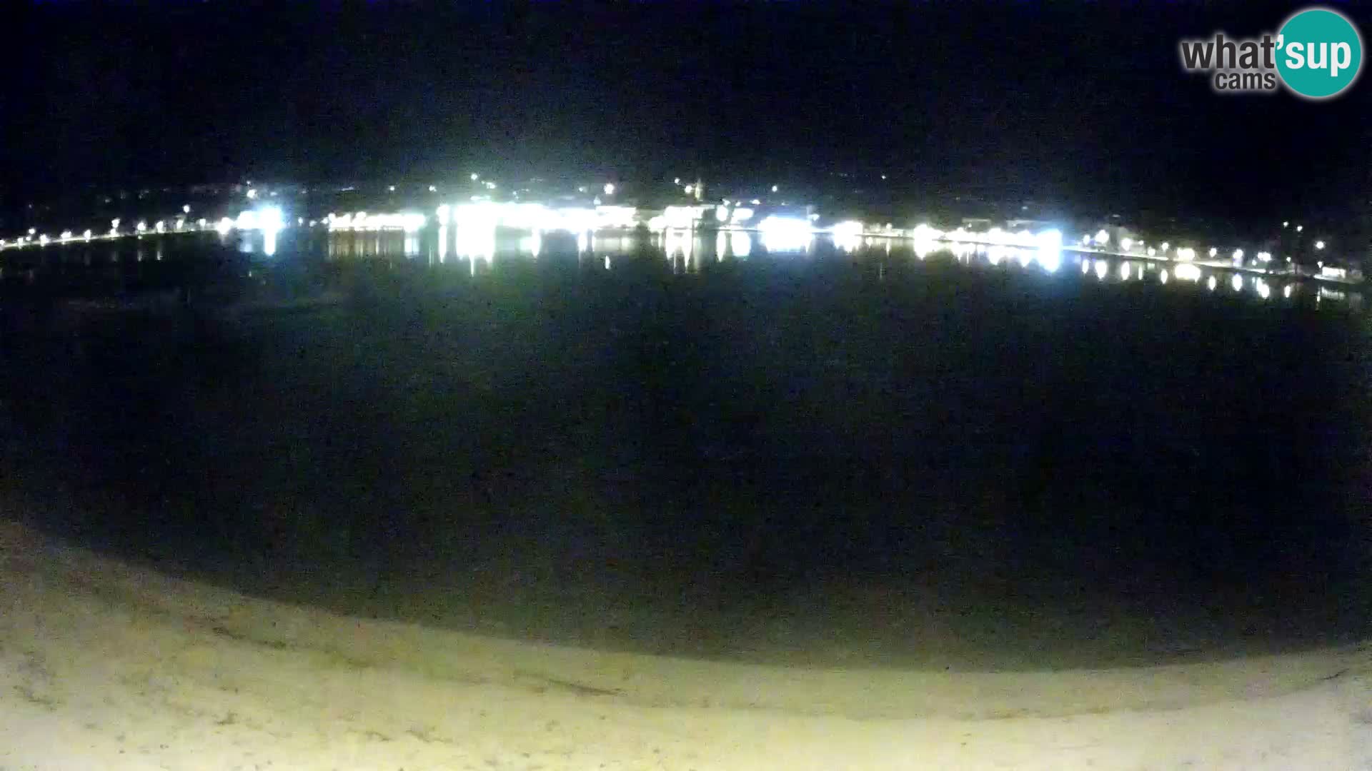 Novalja livecam – plage de la ville