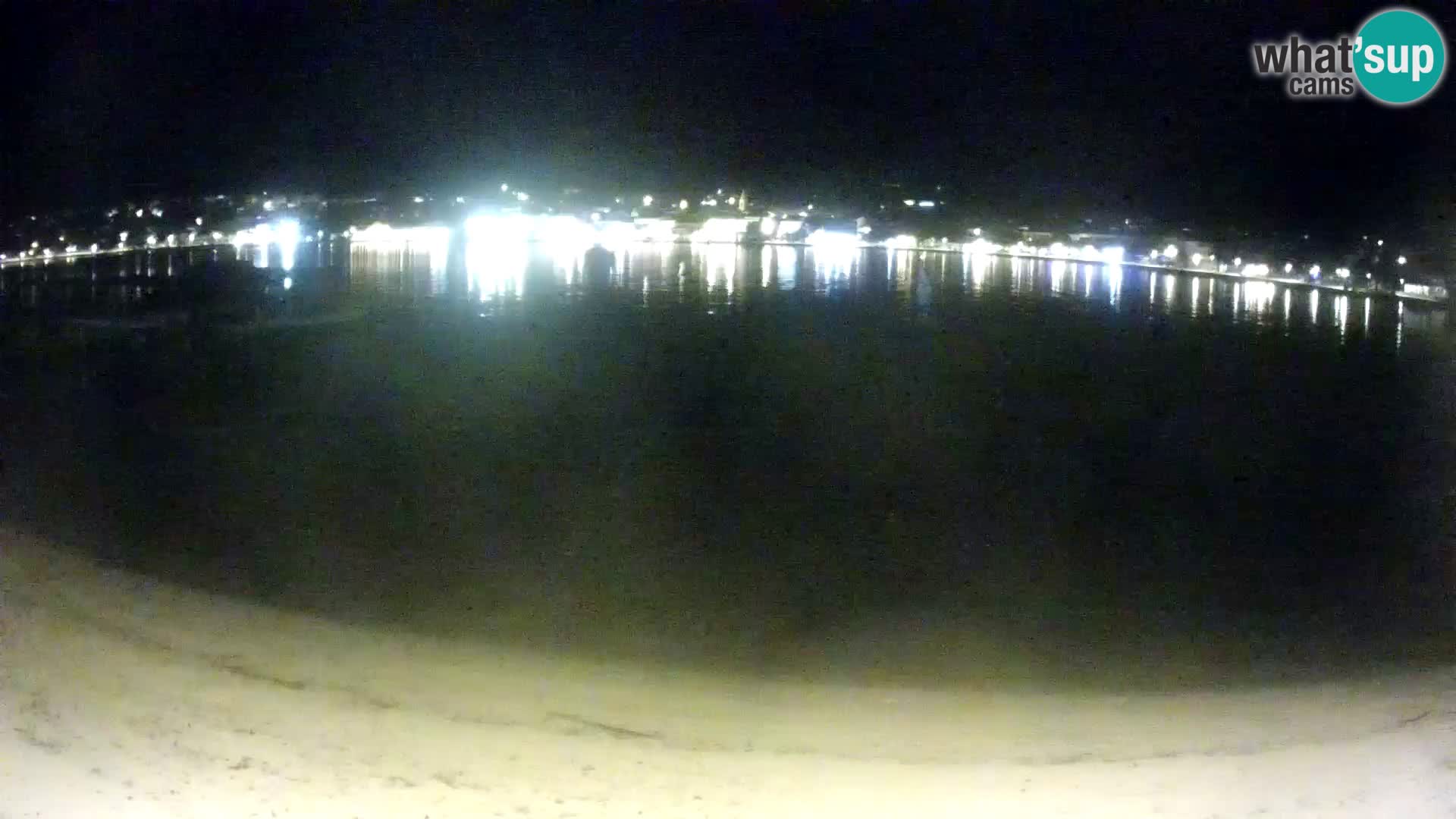 Novalja webcam – spiaggia cittadina