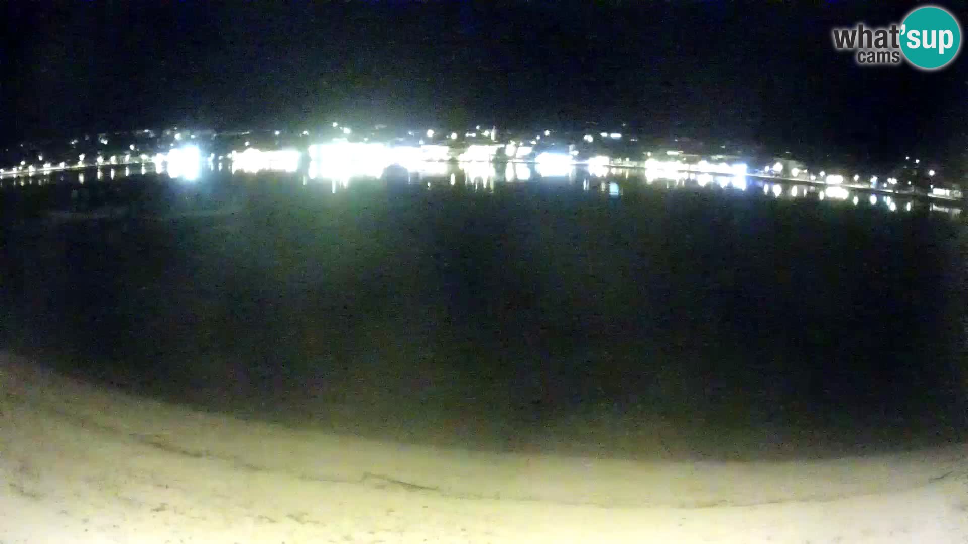 Live webcam Novalja – The Town beach