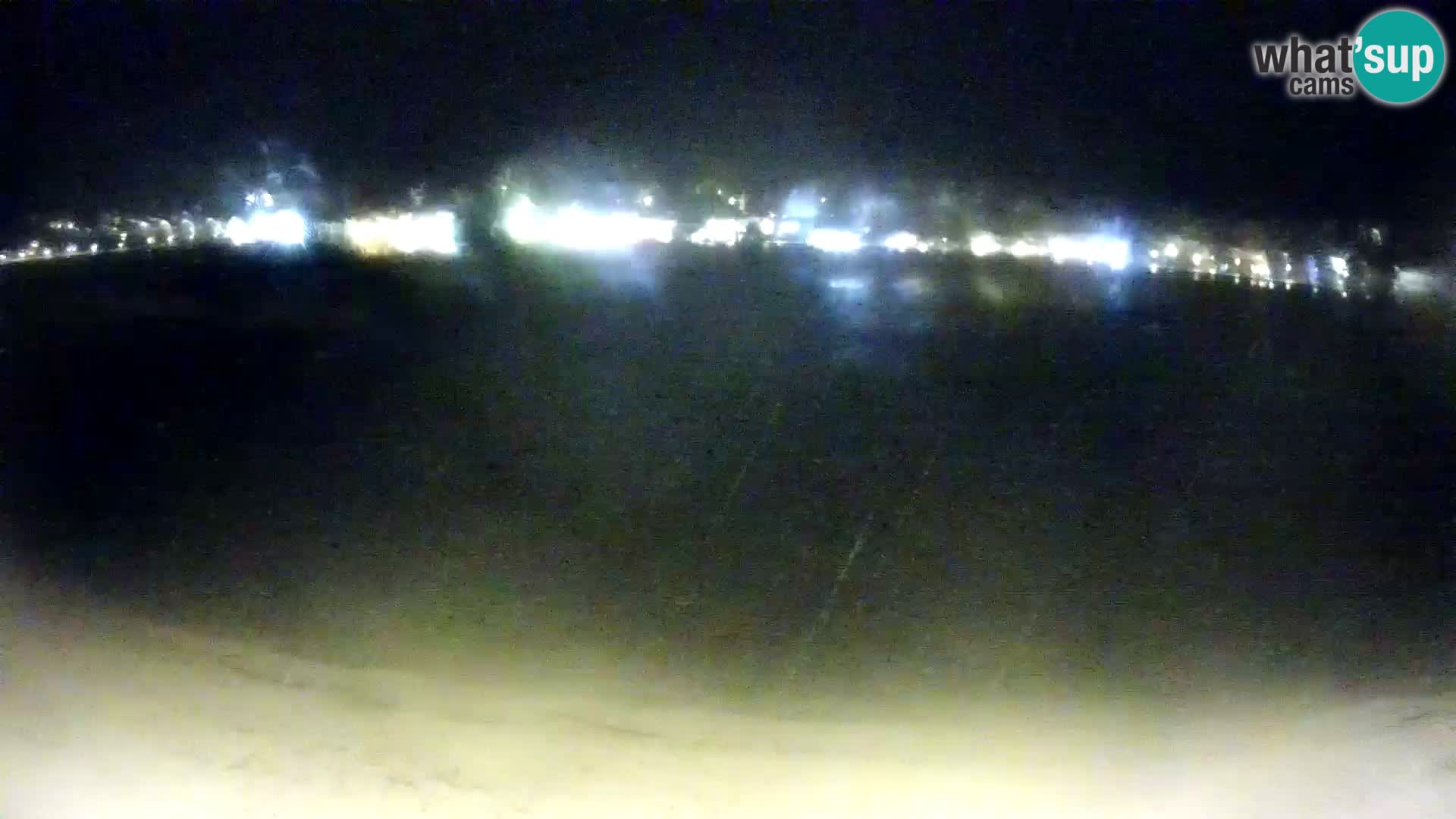 Novalja webcam – spiaggia cittadina