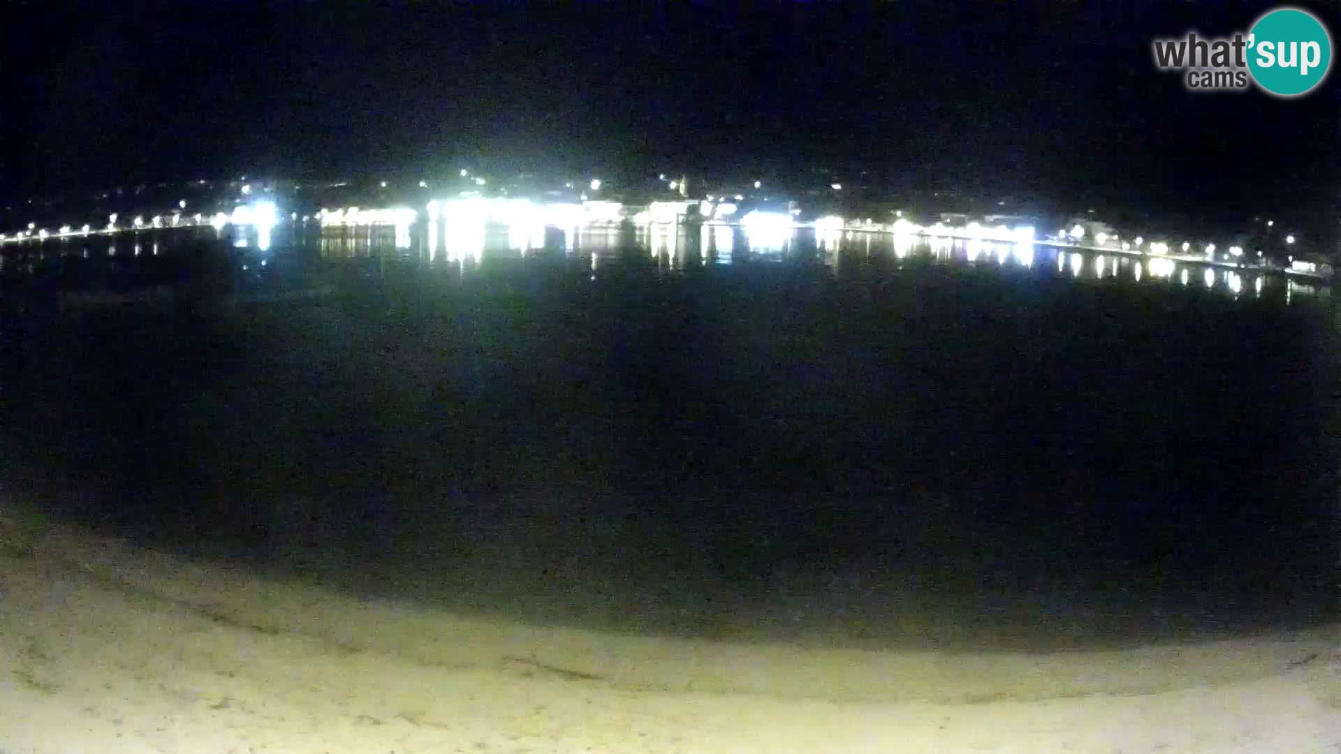 Novalja livecam – plage de la ville
