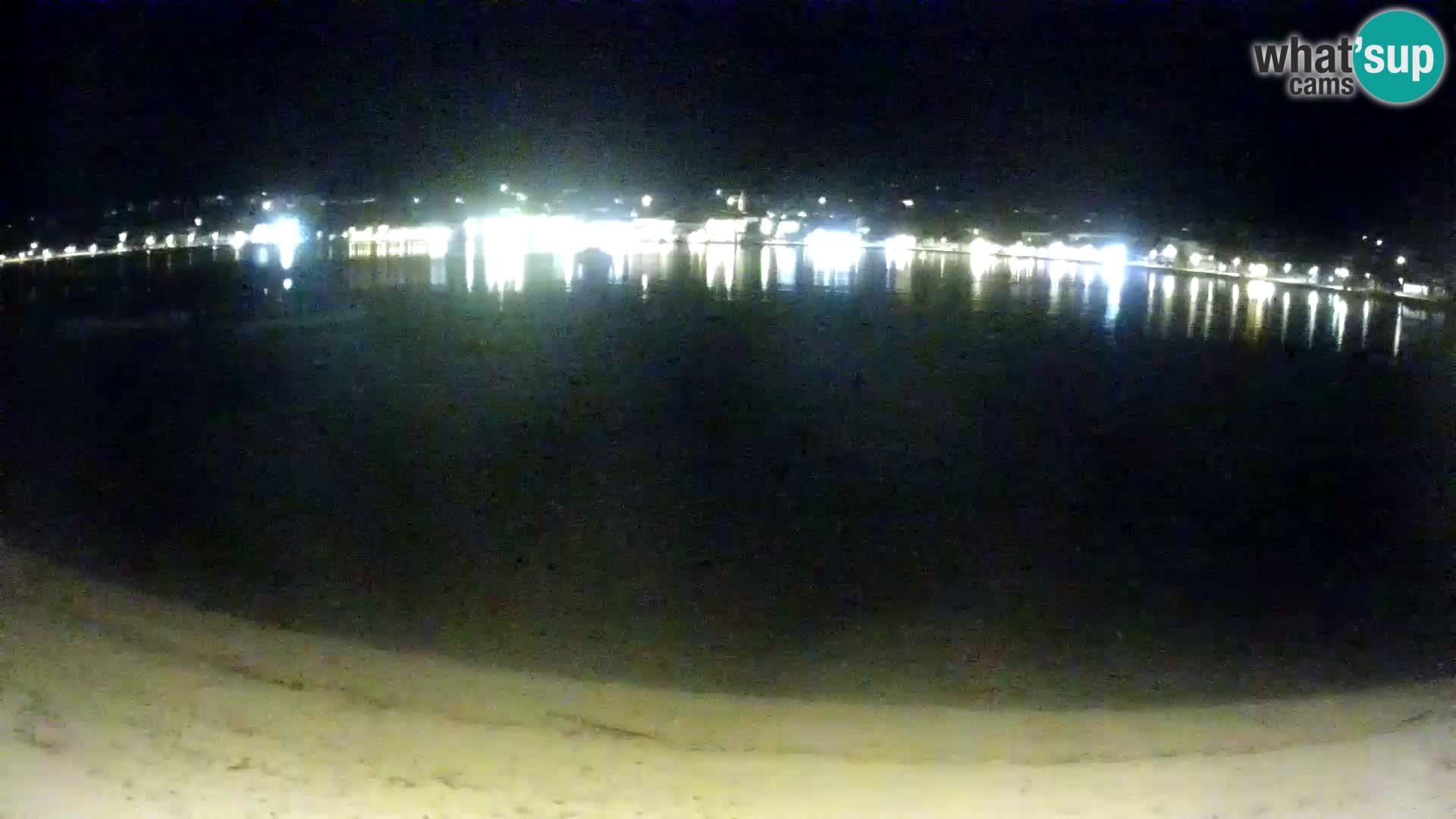 Novalja en vivo – playa de la ciudad