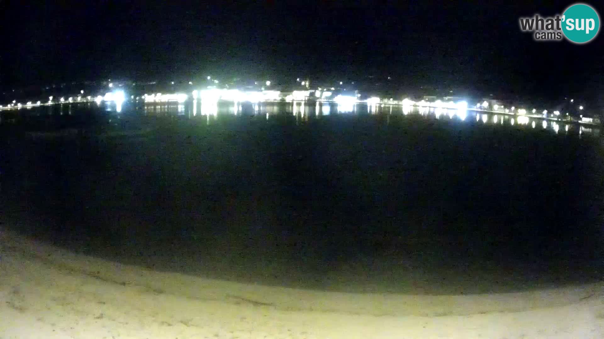 Novalja webcam – spiaggia cittadina