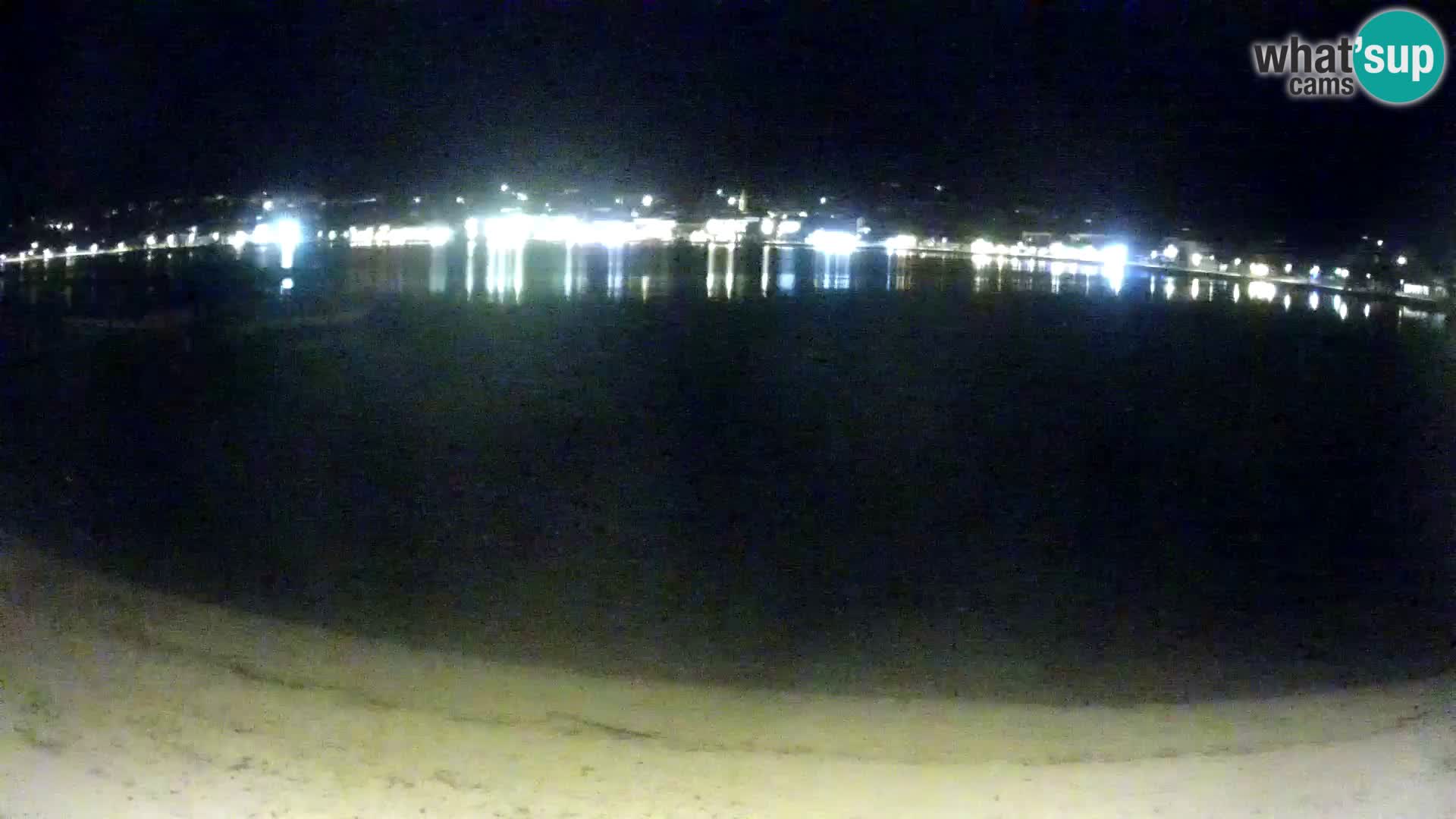 Novalja en vivo – playa de la ciudad