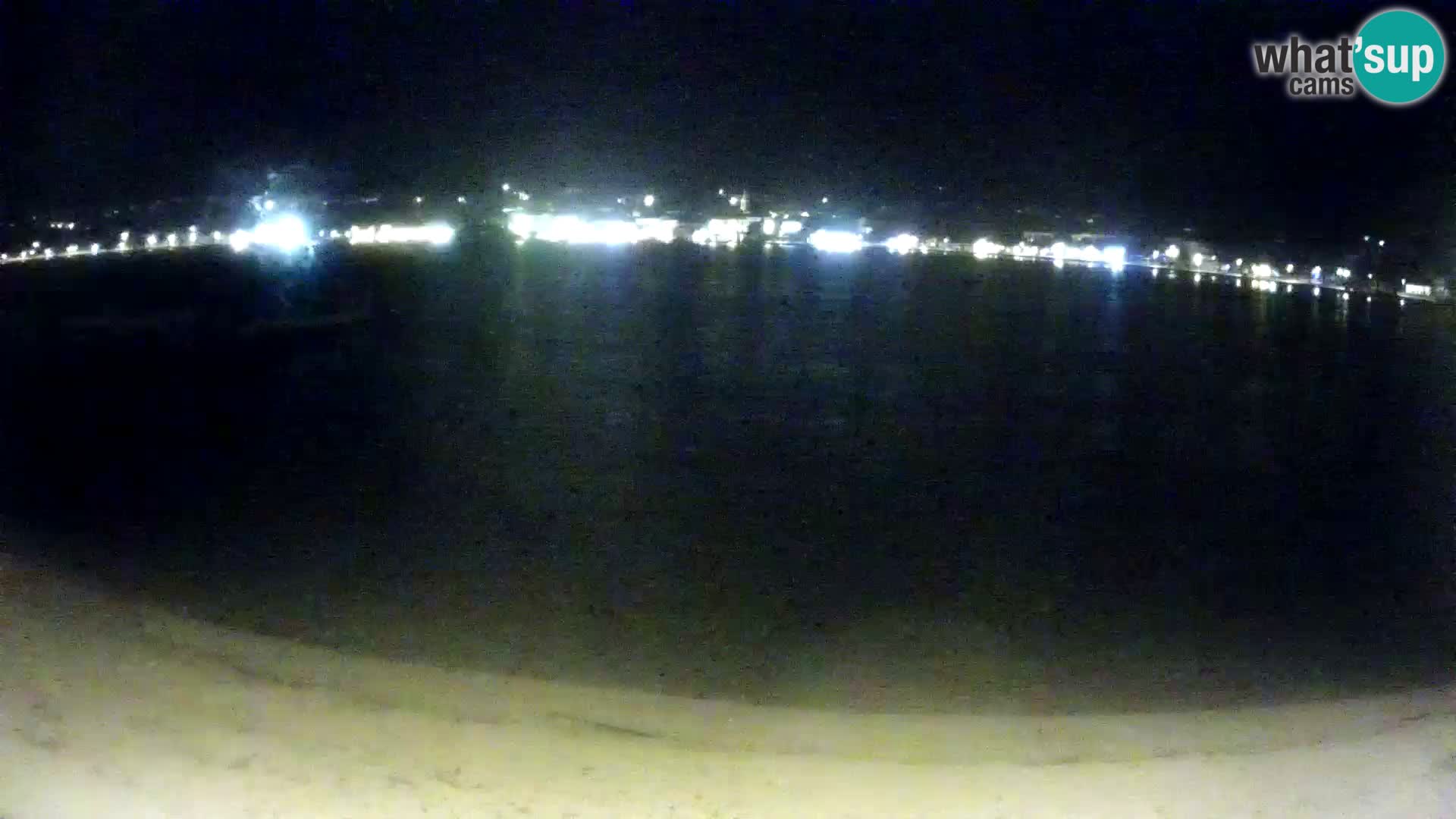 Novalja livecam – plage de la ville