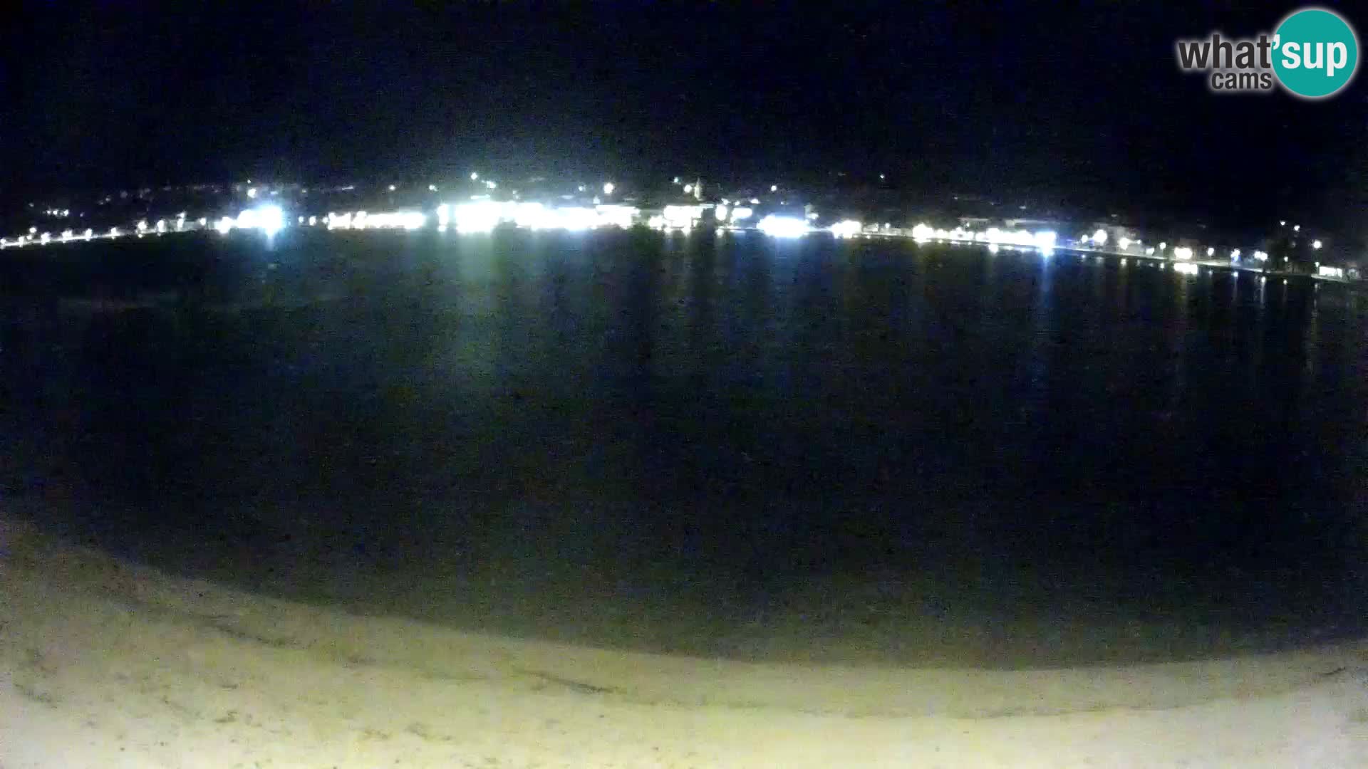 Novalja livecam – plage de la ville
