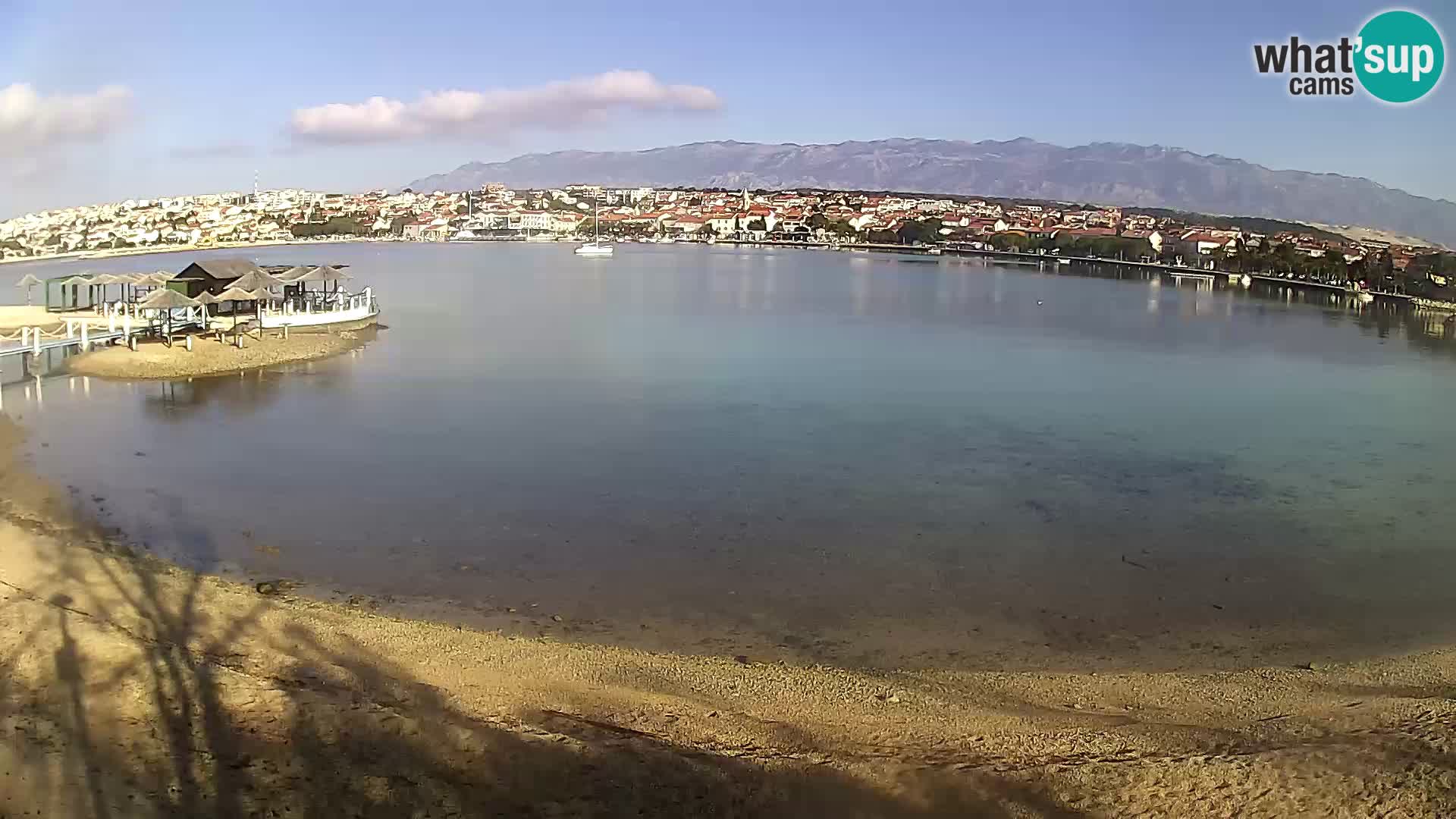 Webcam Novalja – Stadtstrand