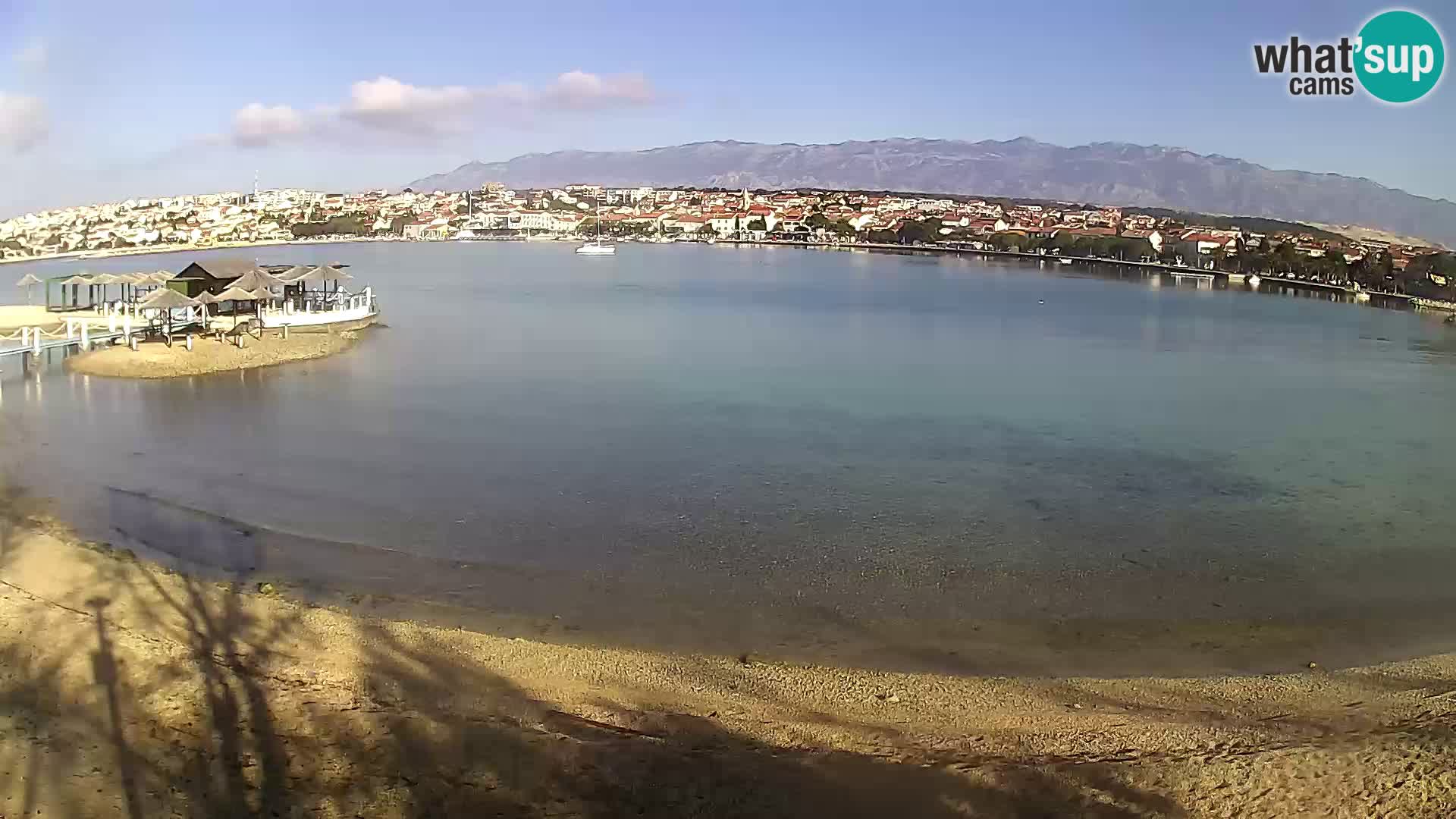 Webcam Novalja – Stadtstrand